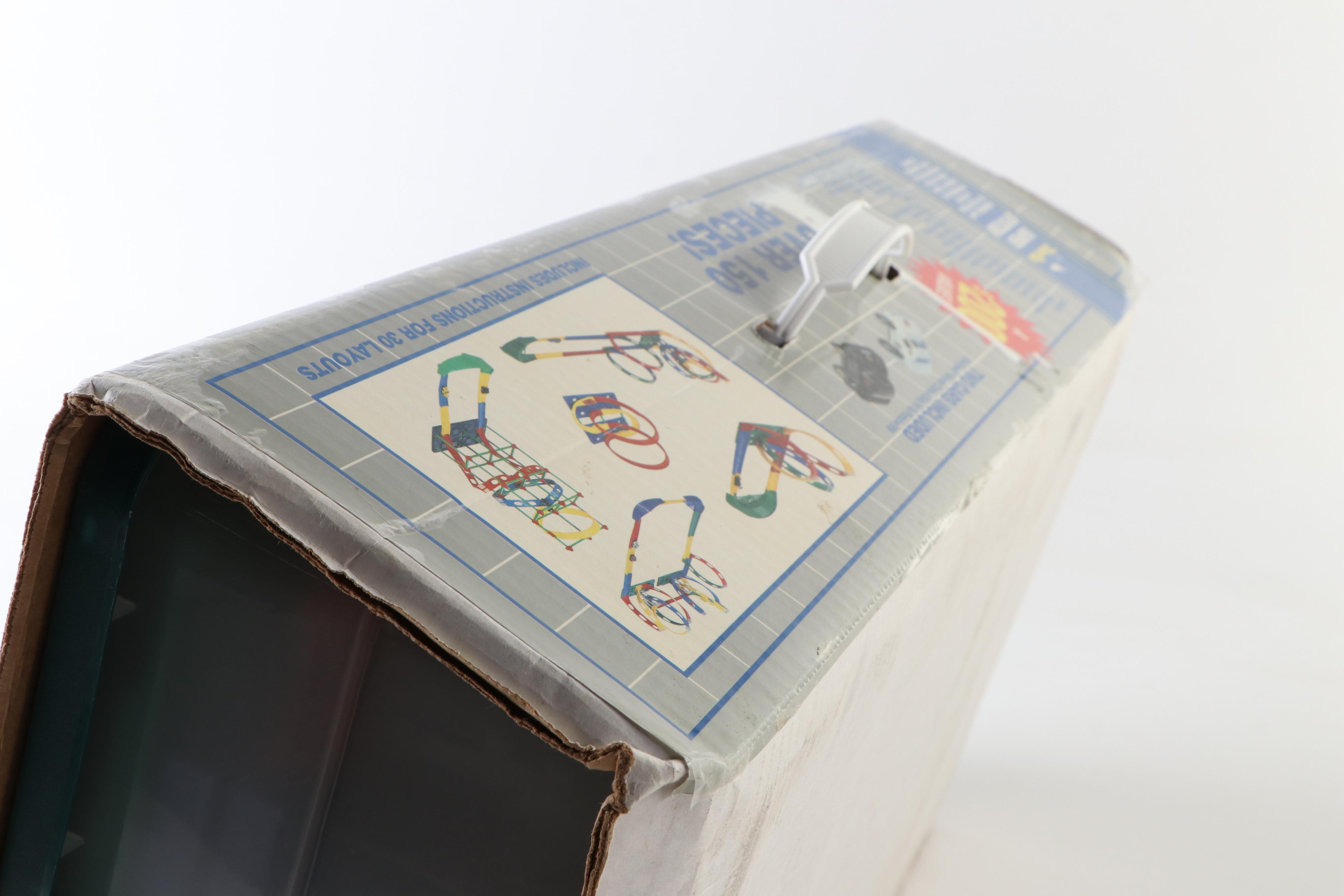 K'NEX "Big Ball Factory" Building Kit and Darda "Super System" Racetrack Kit