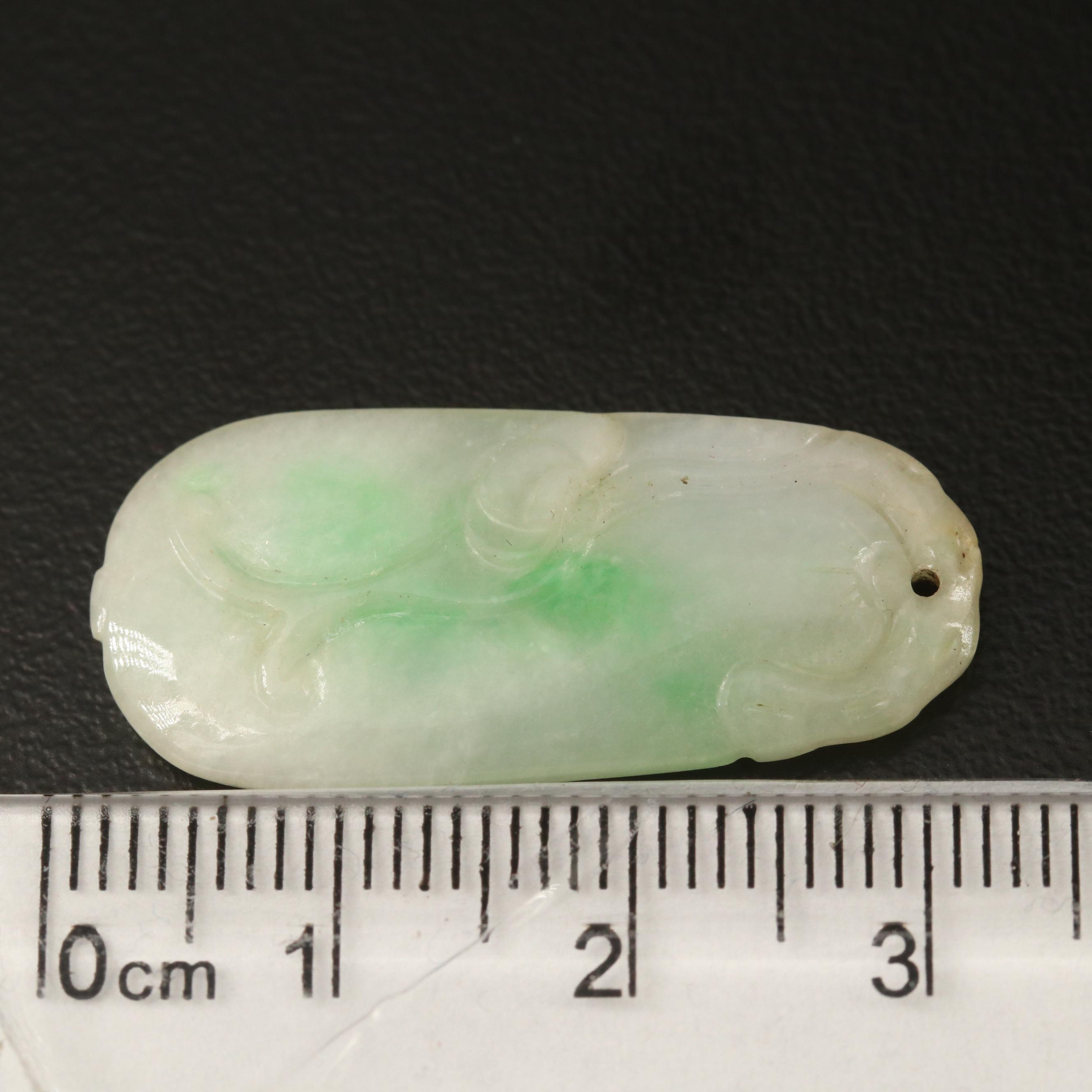 Loose Carved Hololith, Bi-Disk and Oval Jadeite Cabochons