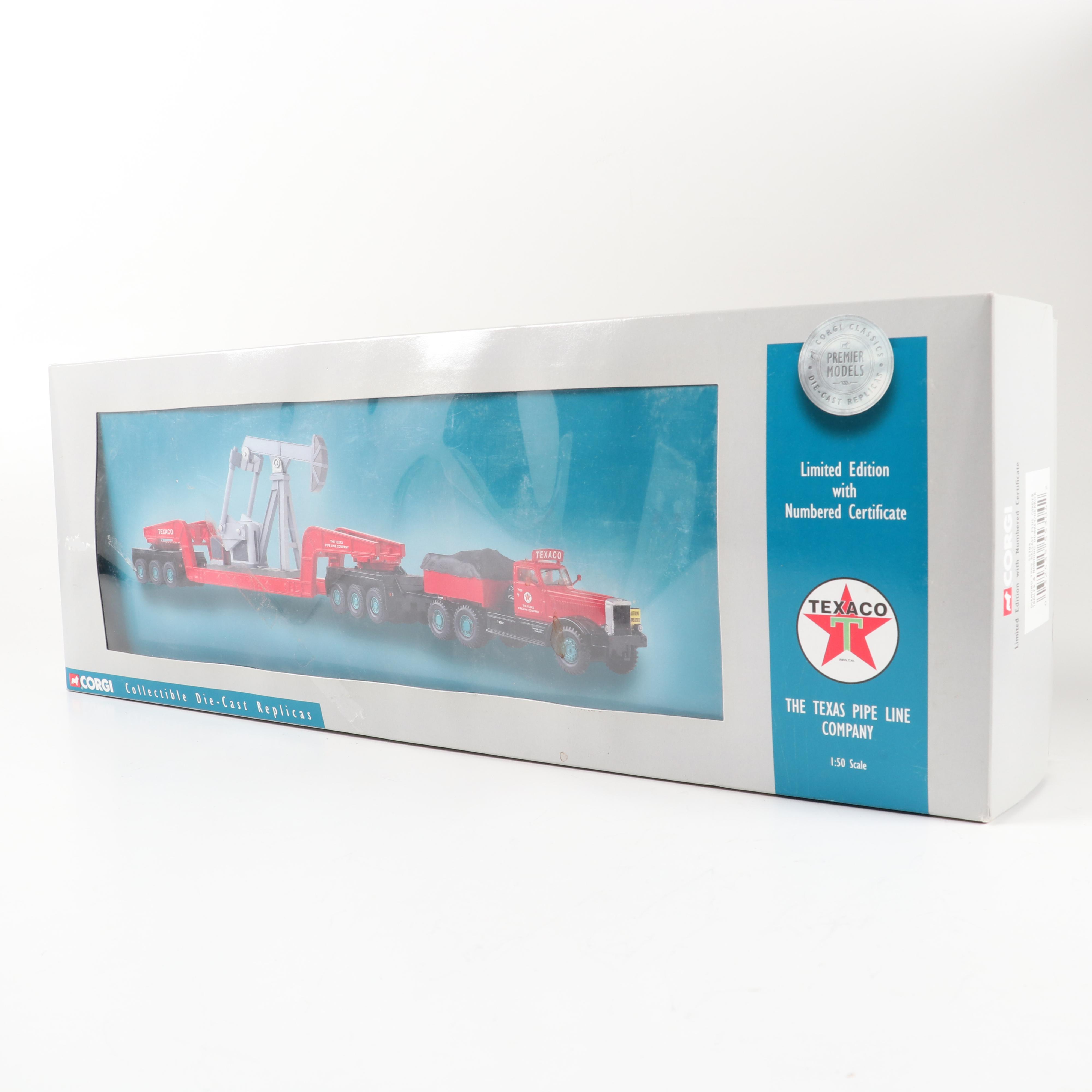 Limited Edition Texaco "Diamond T 980 Plus Girder Truck and Nodding Donkey"