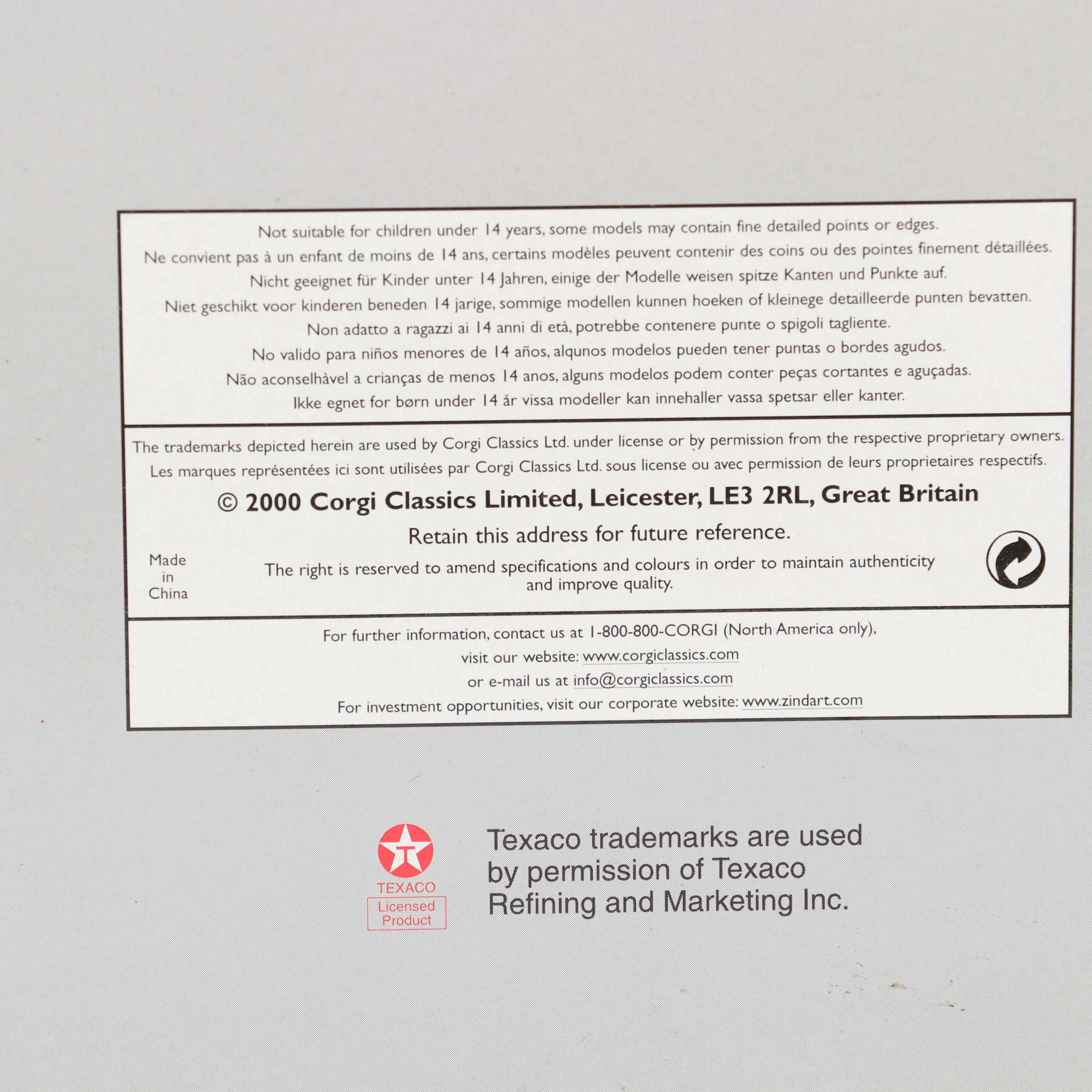 Limited Edition Texaco "Diamond T 980 Plus Girder Truck and Nodding Donkey"