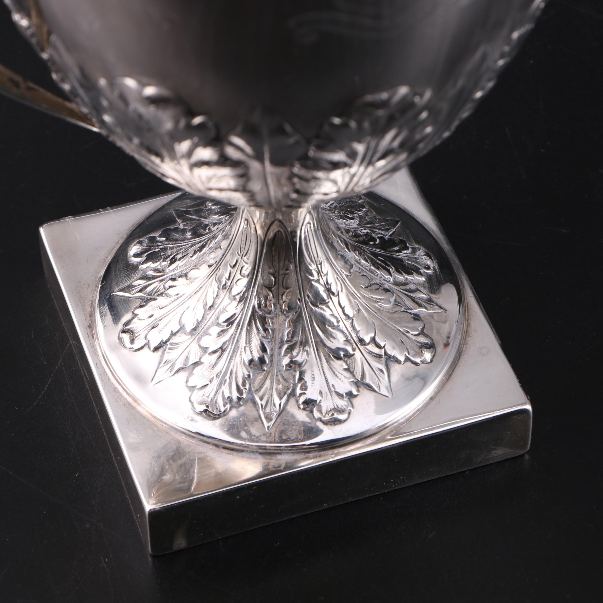 Edward Barnard and Sons of London Sterling Silver Urn, 1906