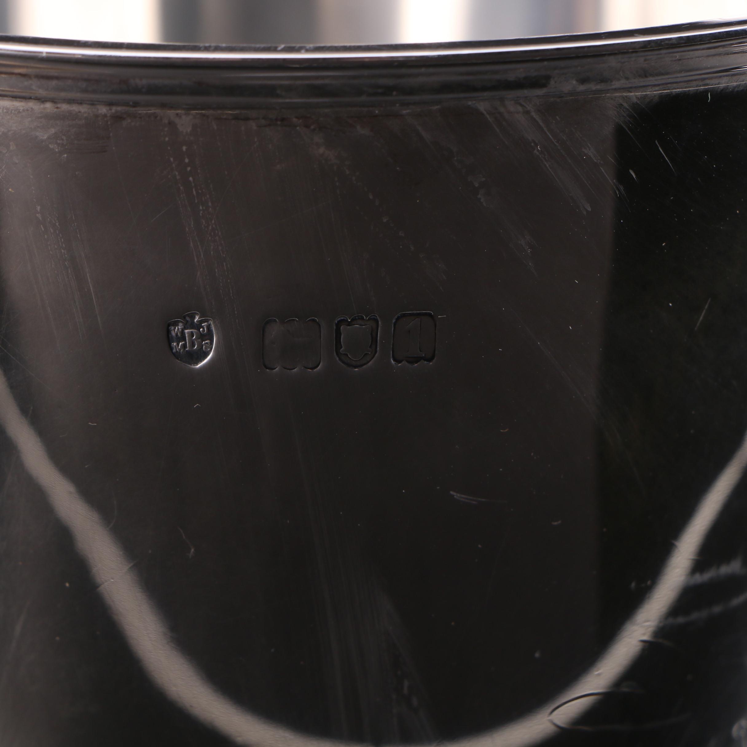 Edward Barnard and Sons of London Sterling Silver Urn, 1906