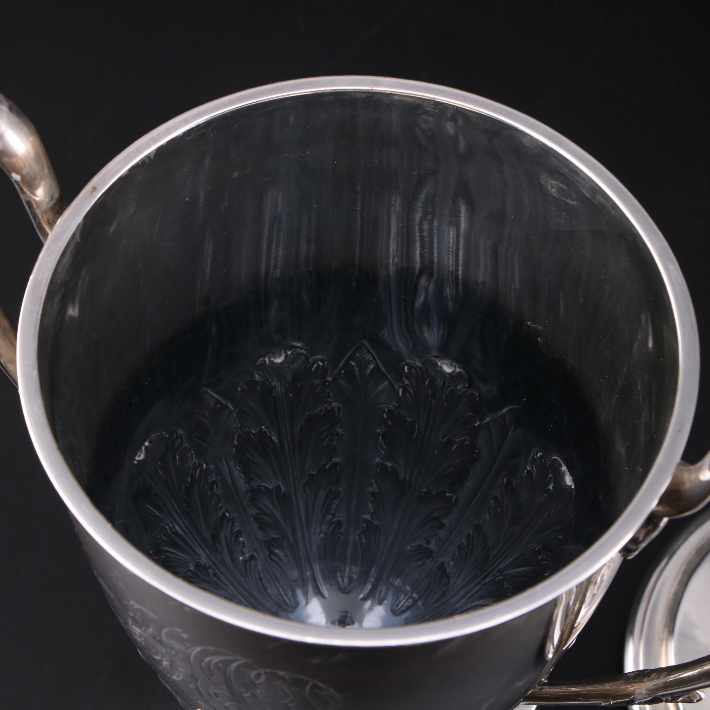 Edward Barnard and Sons of London Sterling Silver Urn, 1906