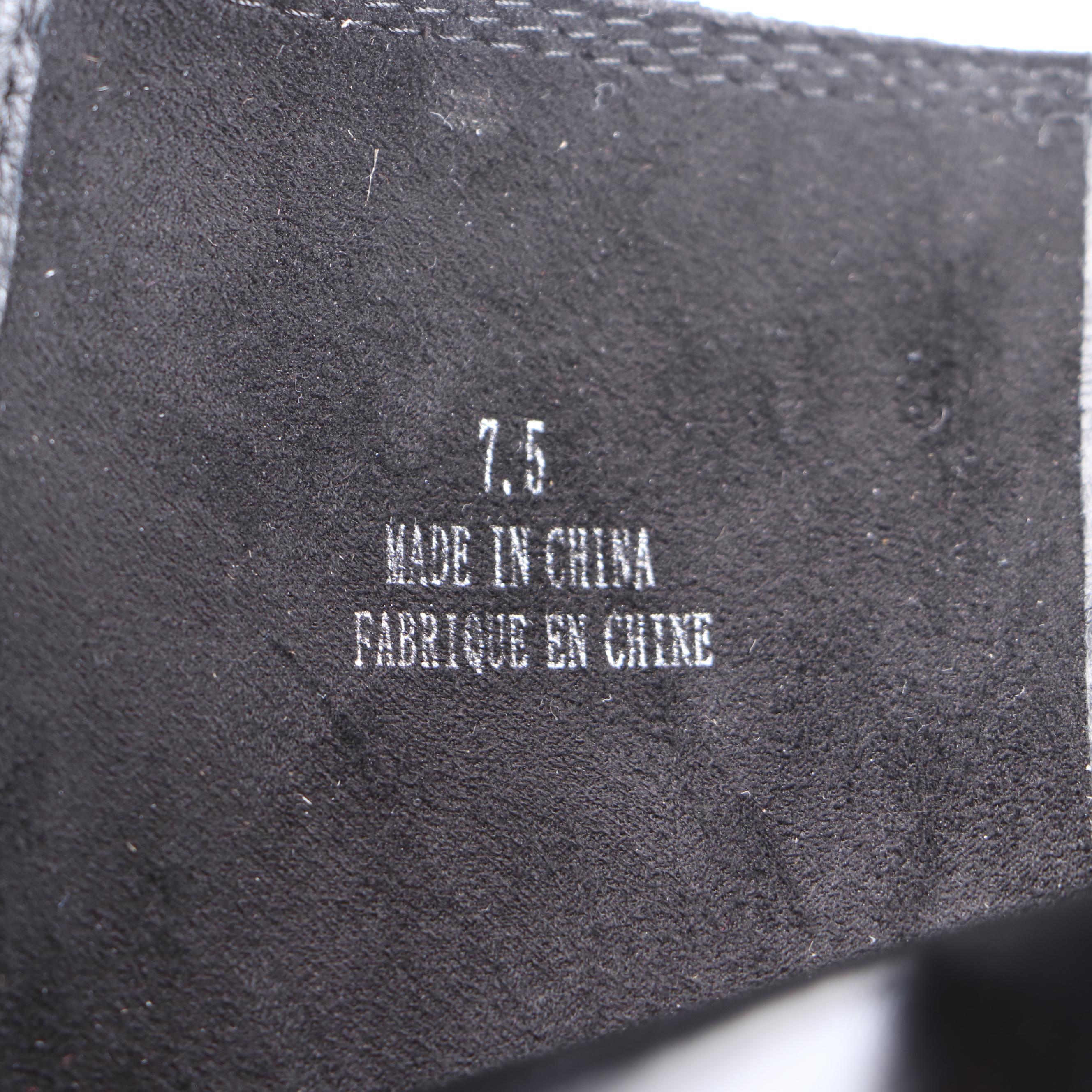 Jeffrey Campbell Sopas Black Leather Platform Boots