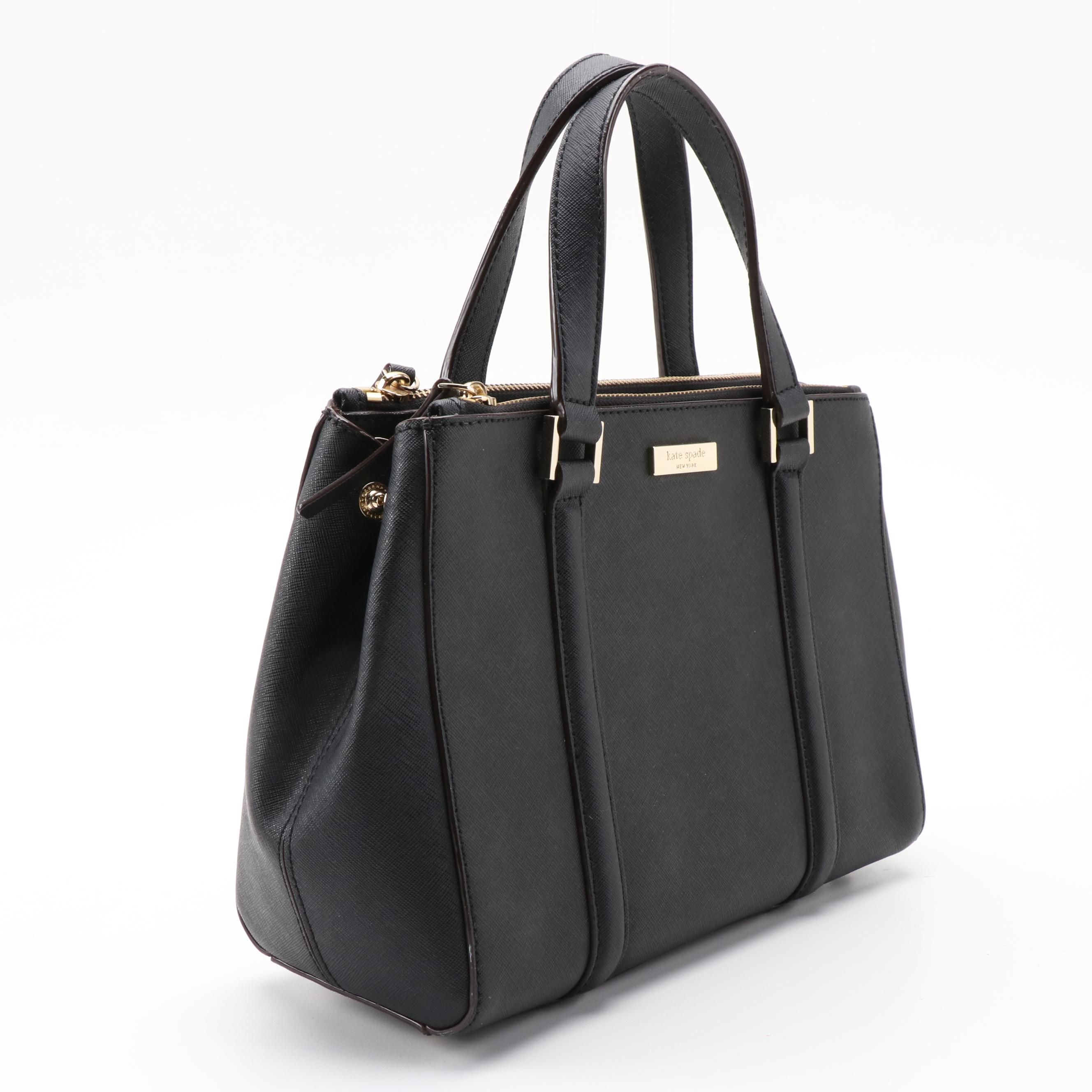 Kate Spade Newbury Lane Small Loden Bag and Tory Burch Reva Clutch Purse