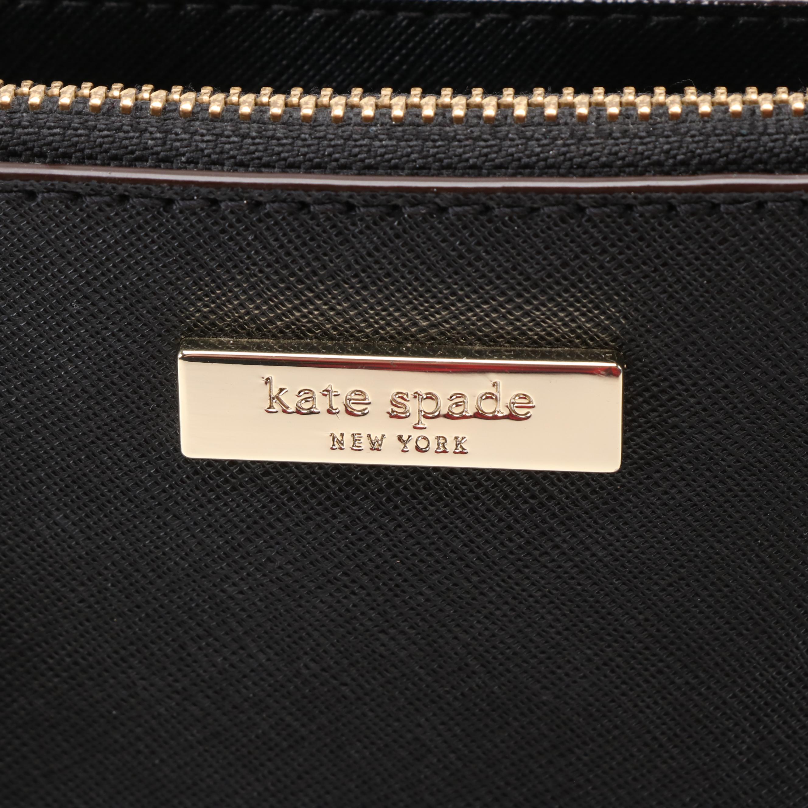 Kate Spade Newbury Lane Small Loden Bag and Tory Burch Reva Clutch Purse