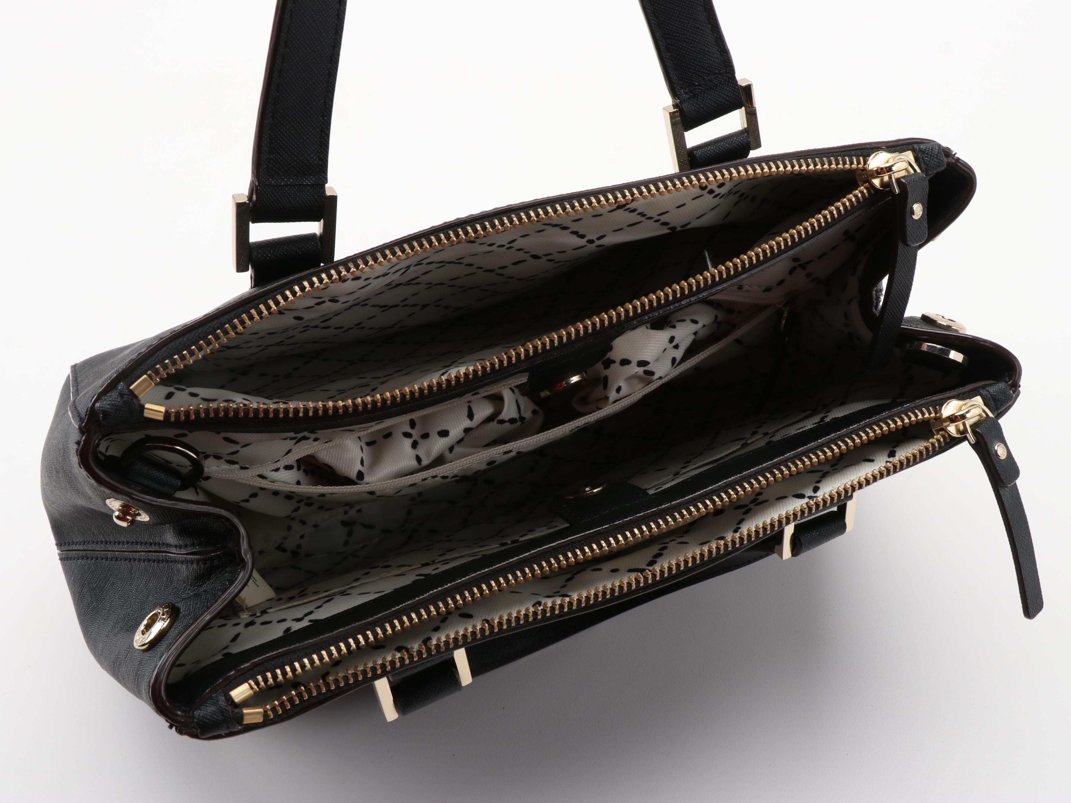 Kate Spade Newbury Lane Small Loden Bag and Tory Burch Reva Clutch Purse