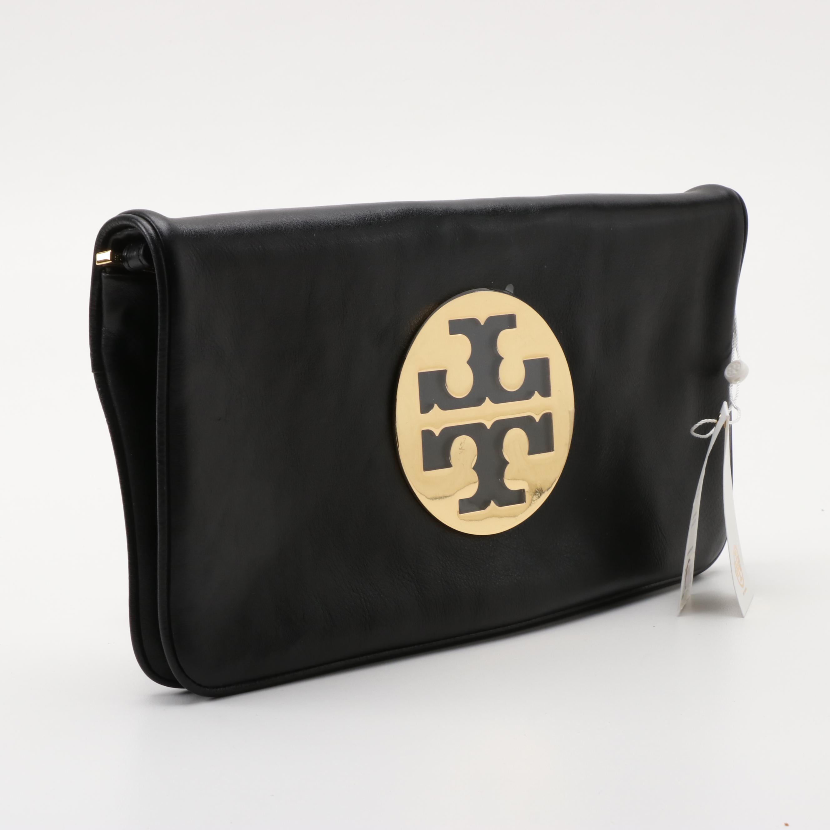 Kate Spade Newbury Lane Small Loden Bag and Tory Burch Reva Clutch Purse