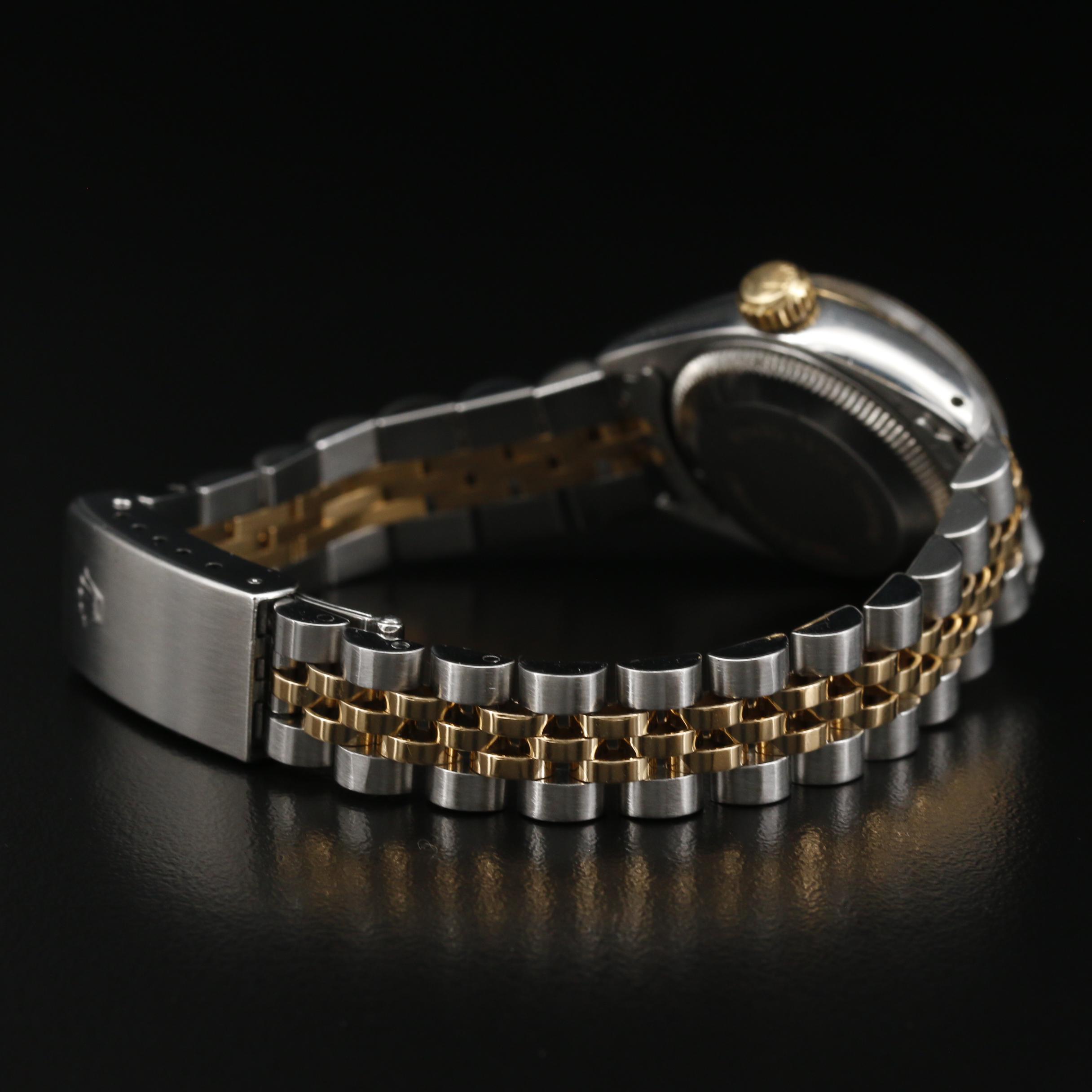 1983 Rolex Oyster Perpetual Date 18K Gold and Stainless Steel Watch