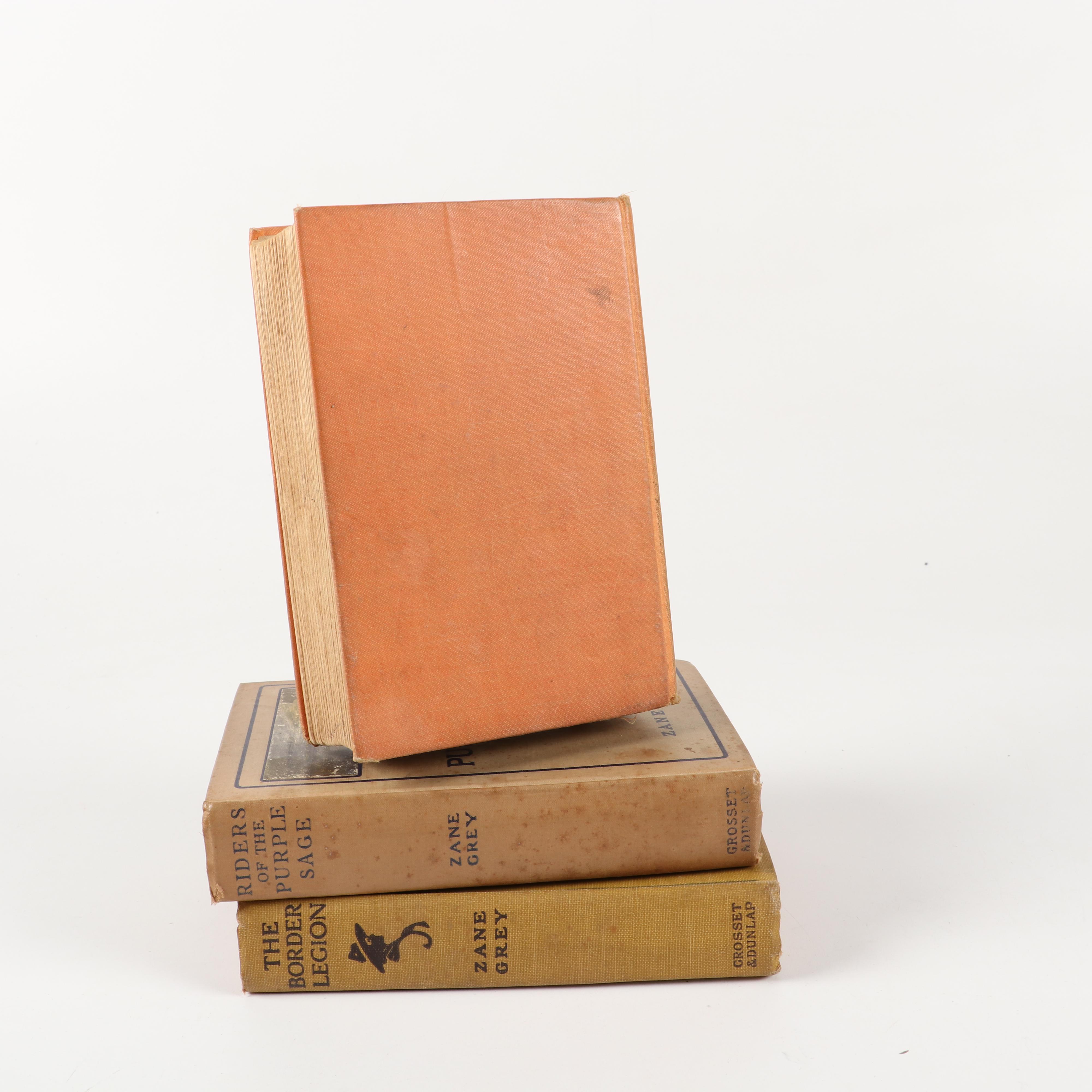 First Edition "The Call of the Canyon" and More Zane Grey Novels