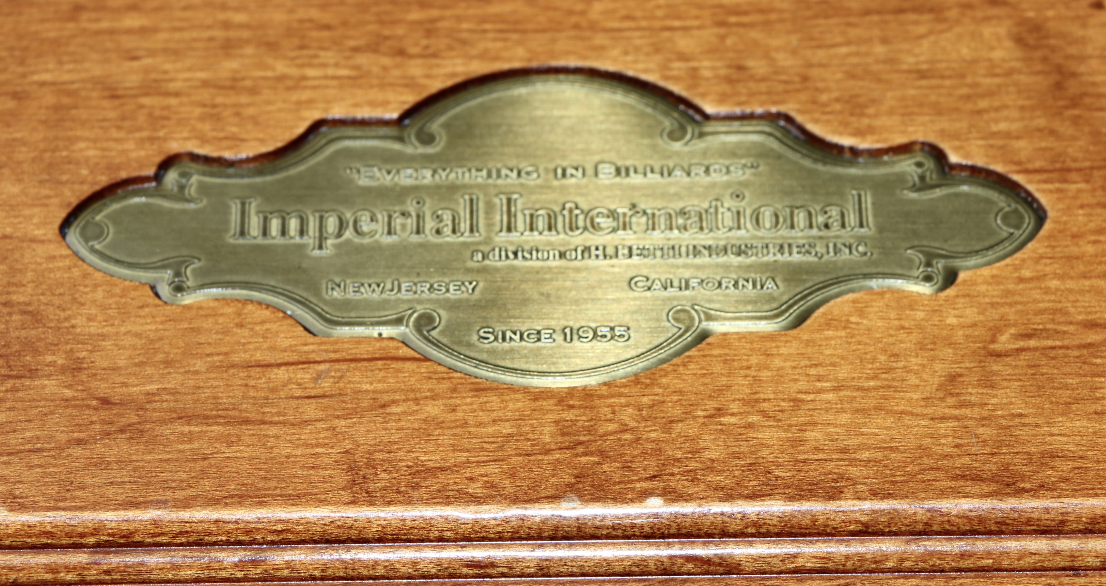 Imperial International Slate Top Billiards Table and Accessories