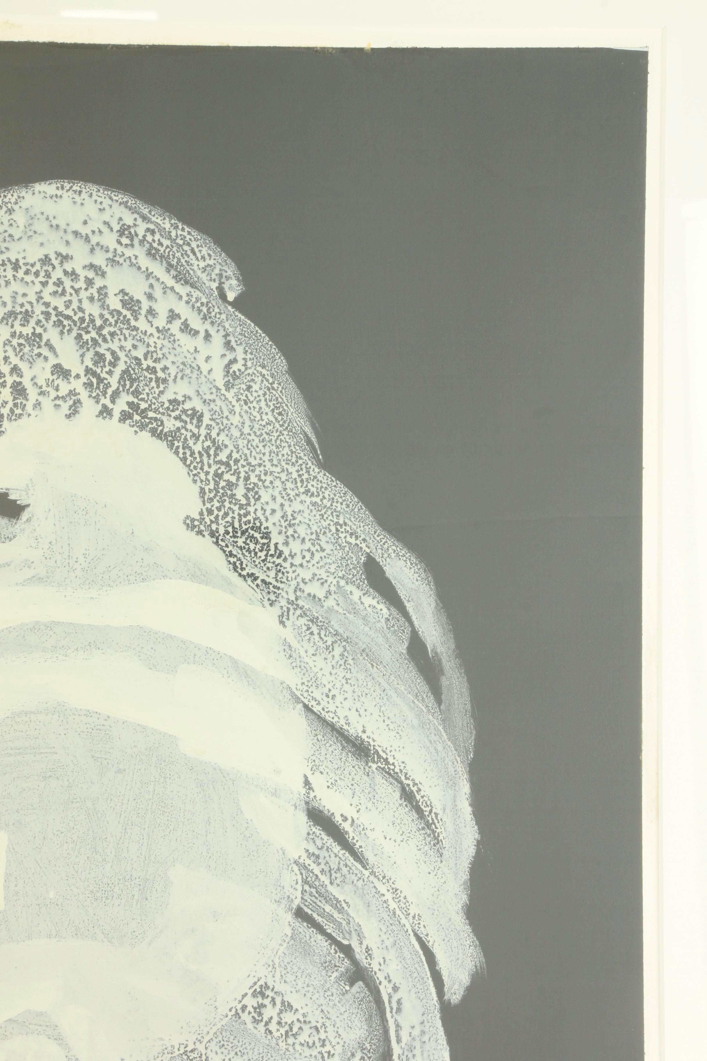 Fabrizio Gerbino Oil Painting of Abstract Composition, 2009