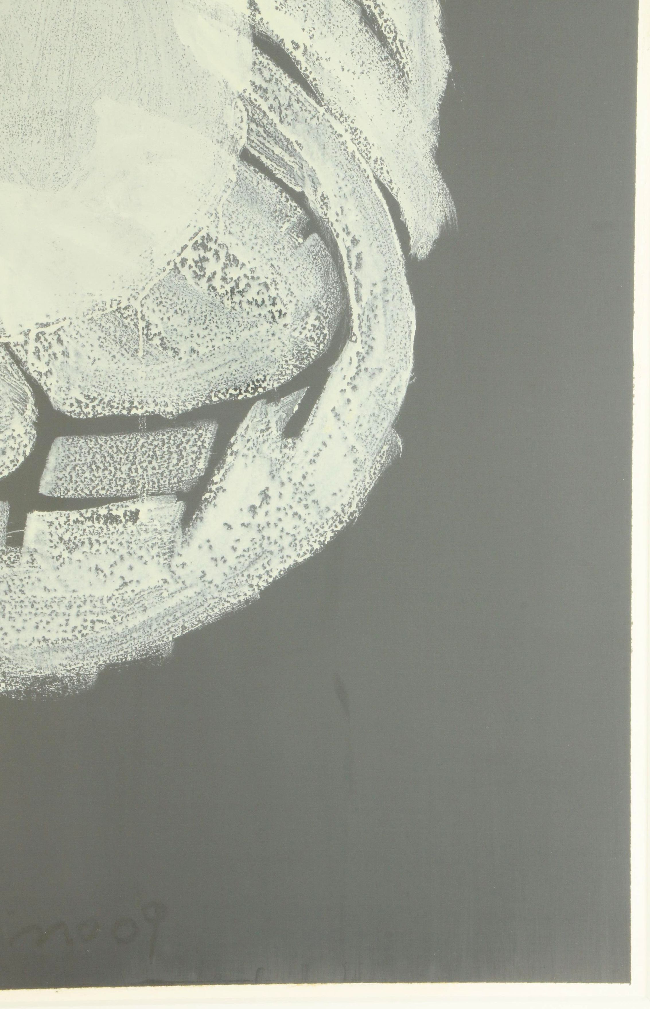 Fabrizio Gerbino Oil Painting of Abstract Composition, 2009