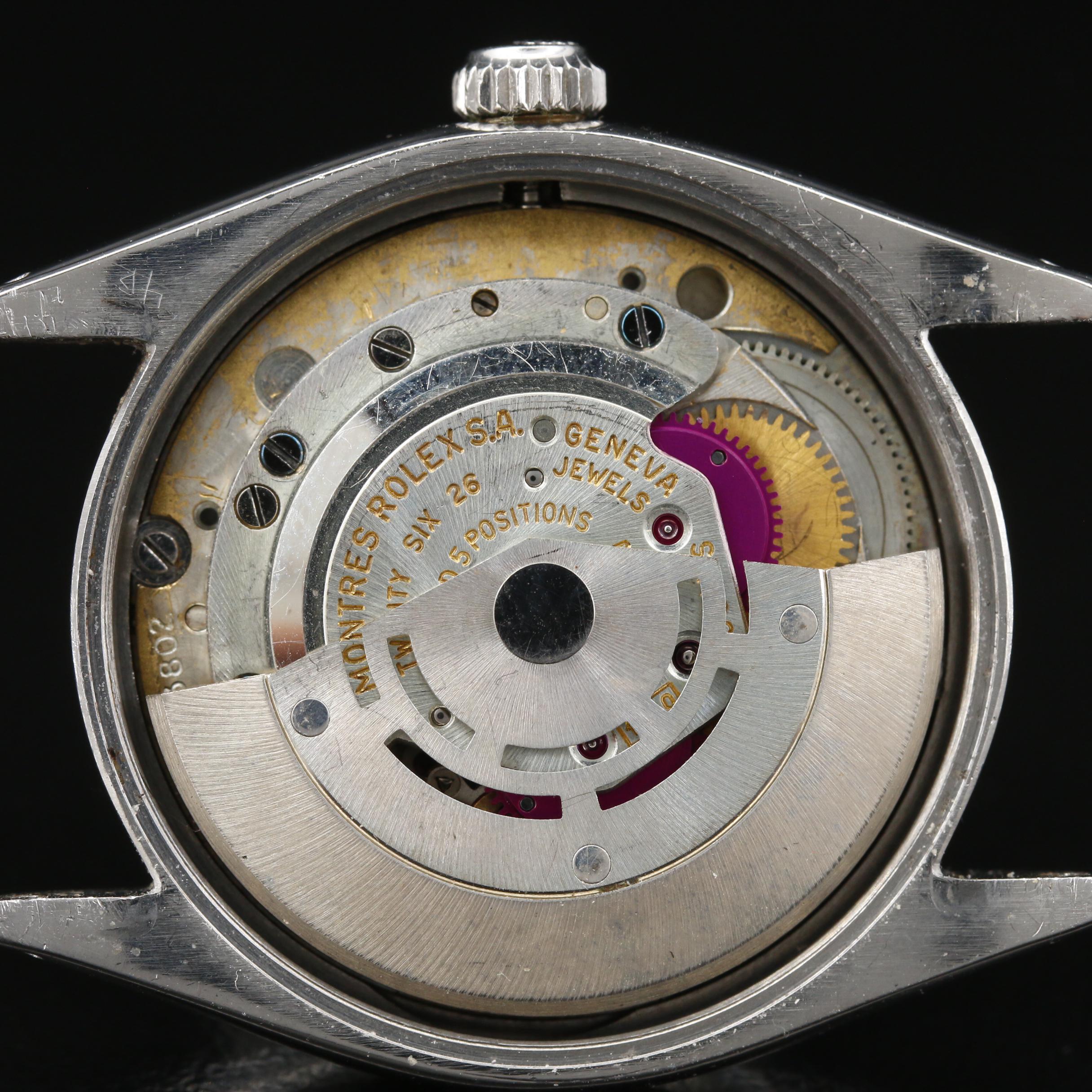 1962 Rolex Oyster Perpetual Stainless Steel Automatic Watch