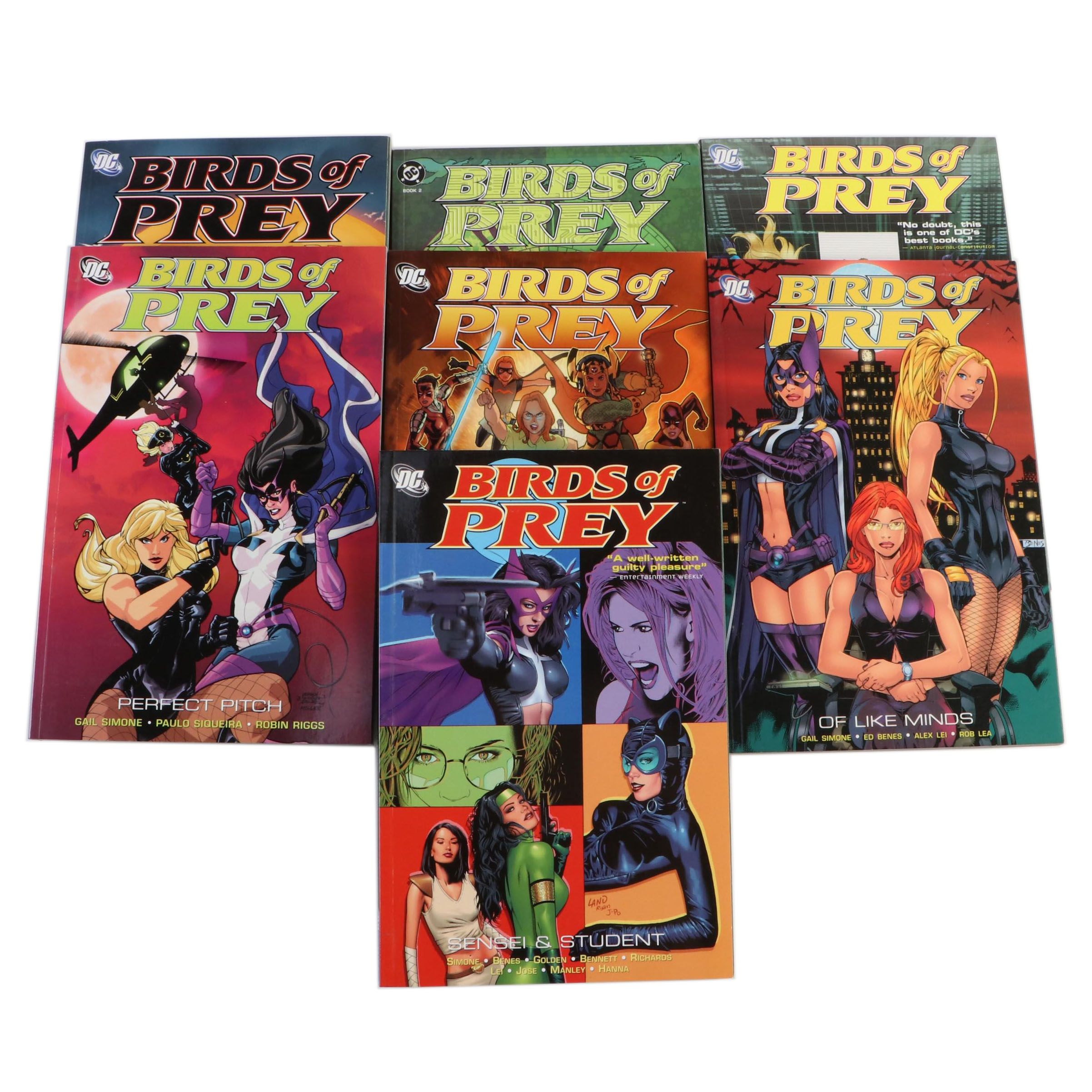 Collection of "Birds of Prey" Graphic Novels