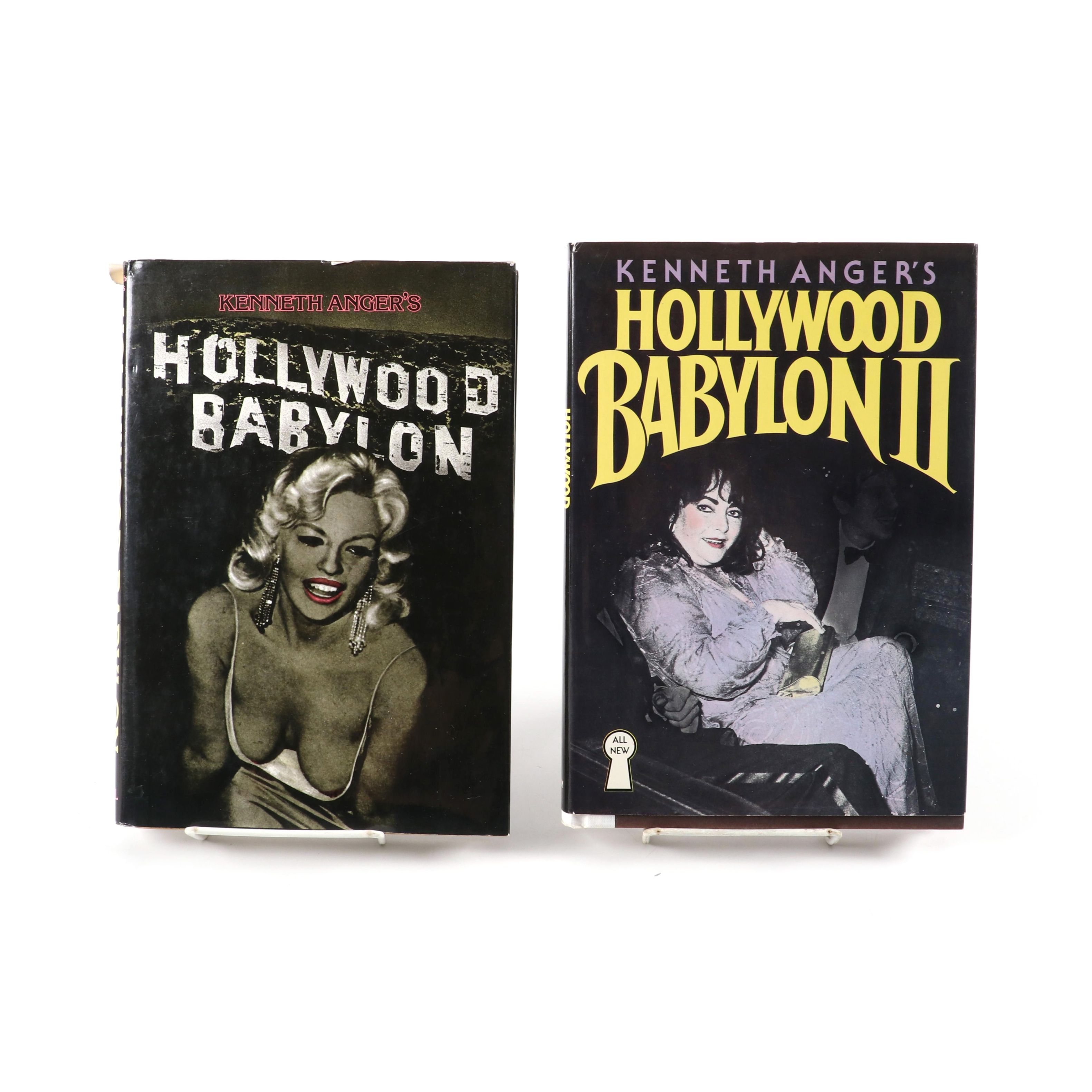 "Hollywood Babylon" and "Hollywood Babylon II" by Kenneth Anger