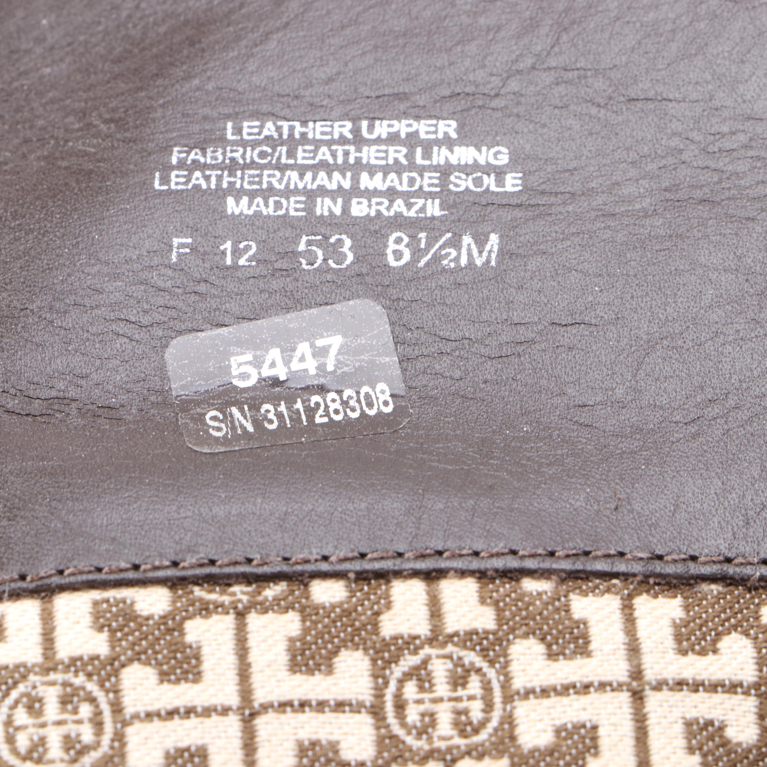 Tory Burch Brown Grained Leather and Suede Boots