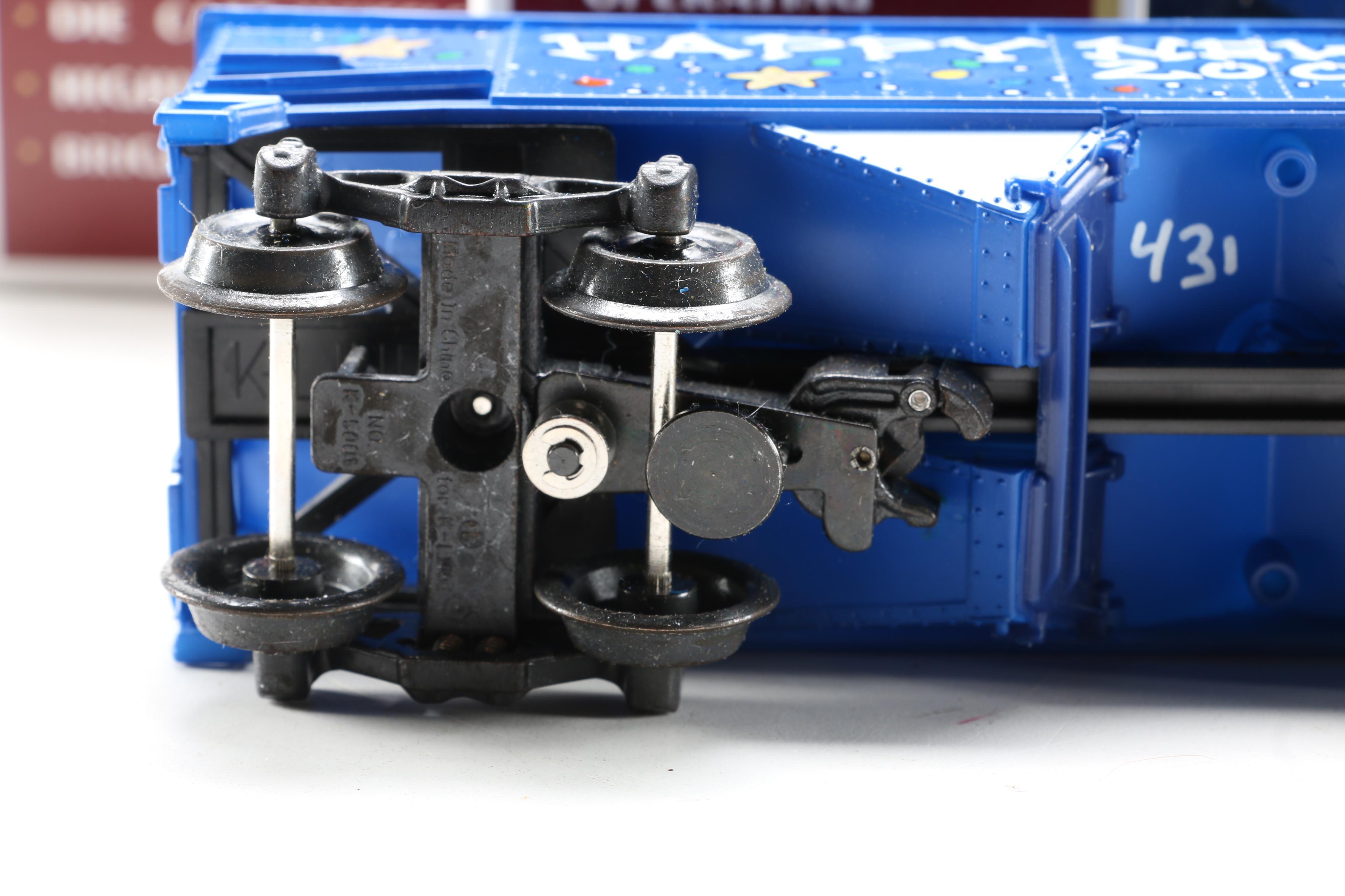 K-Line Electric Trains Freight and Caboose Cars in Original Packaging