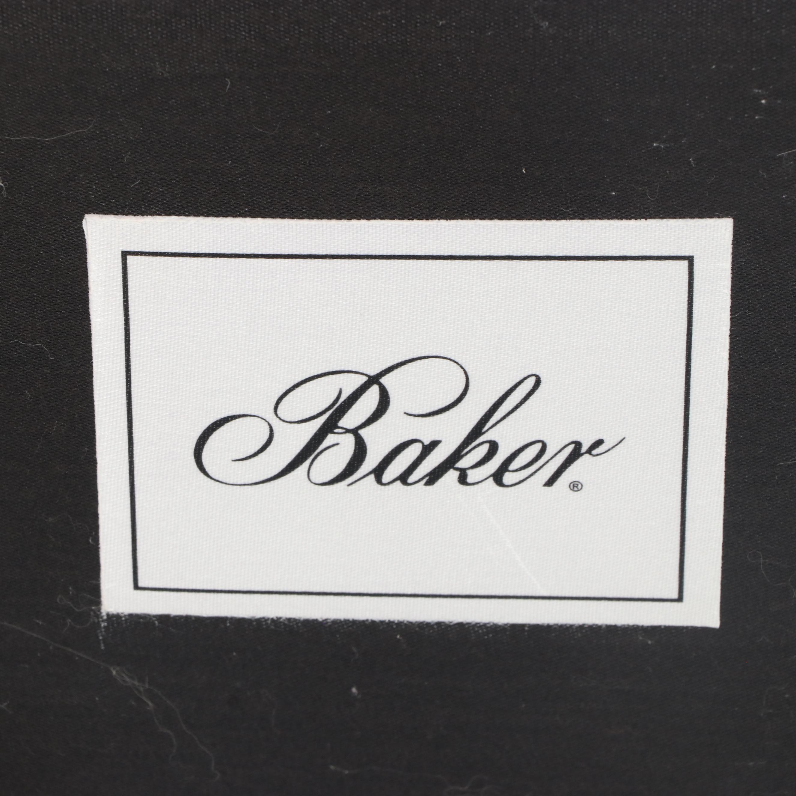 Baker "Sorbonne" Contemporary Upholstered Slipper Chair