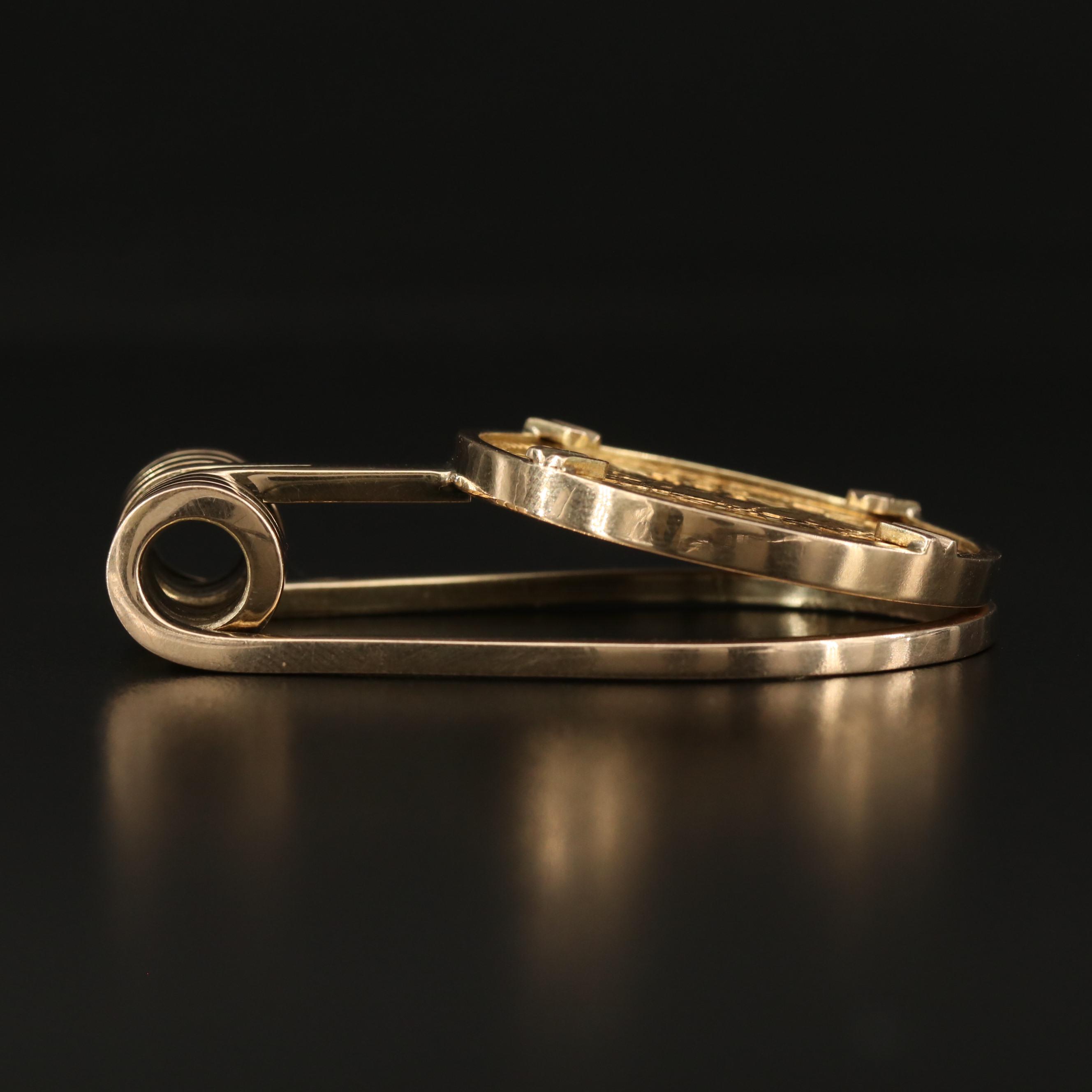 Money Clip with Mexican Fifty Peso Gold Piece