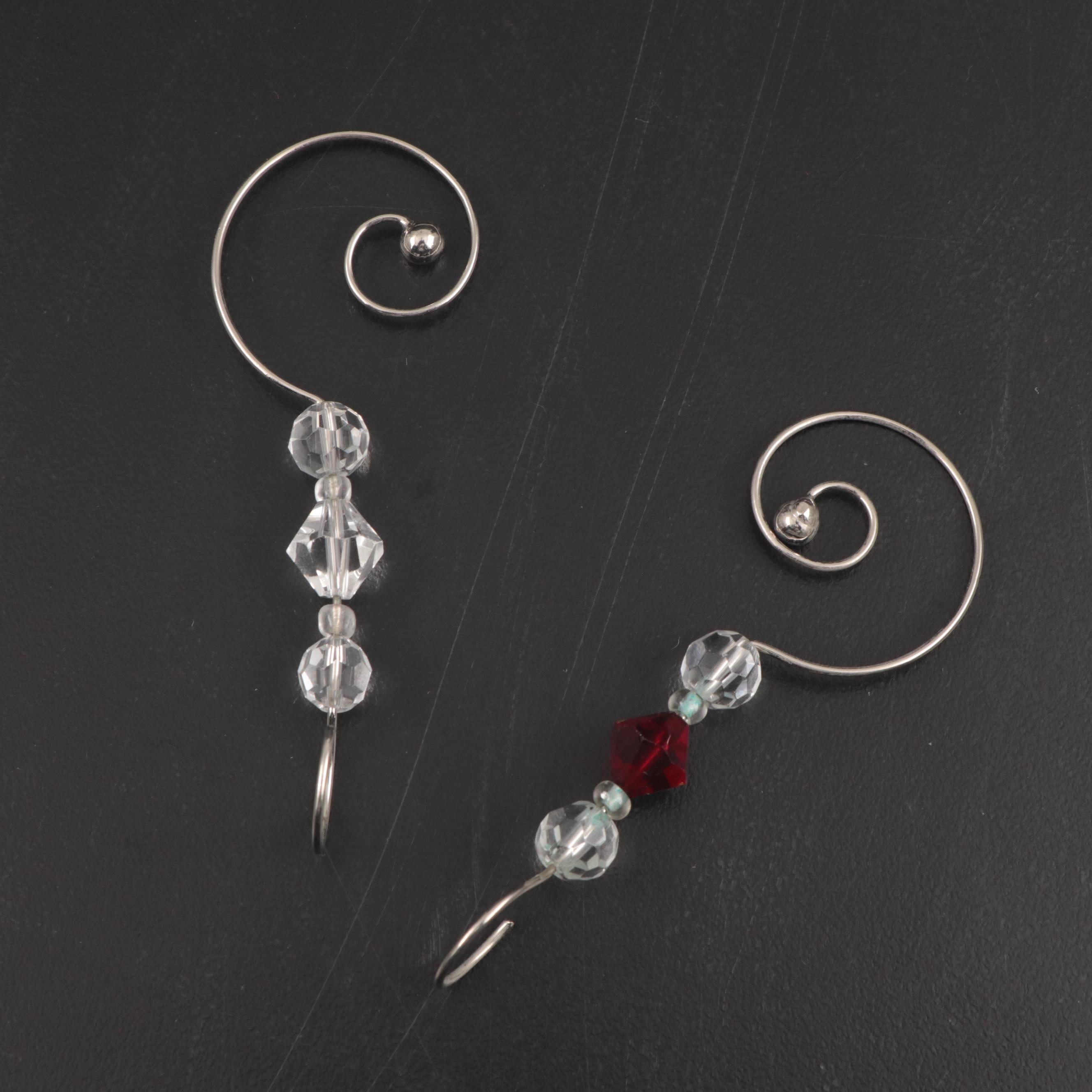 Waterford Crystal Annual Christmas Ornaments and Picture Frame