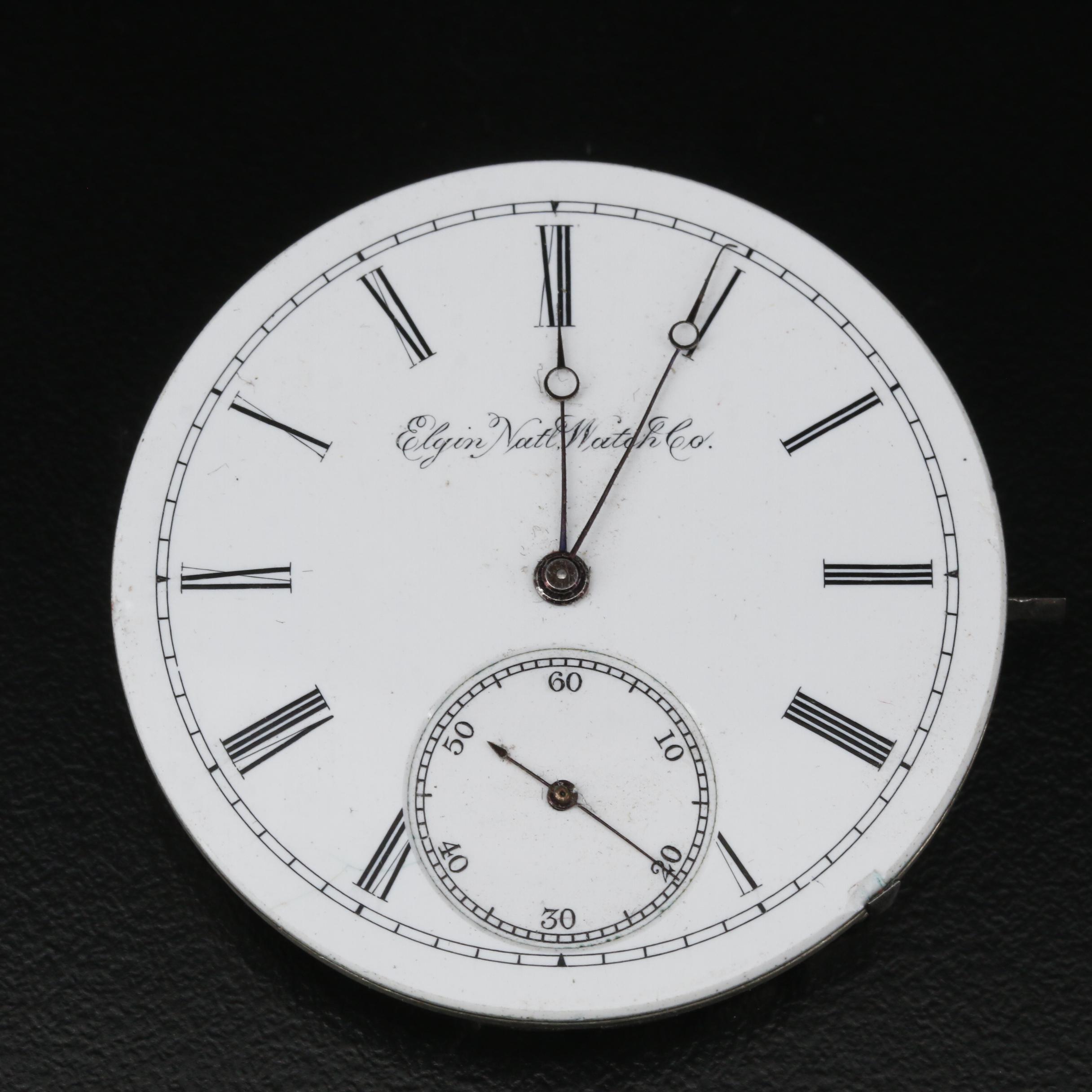 Elgin Pocket Watch Movements