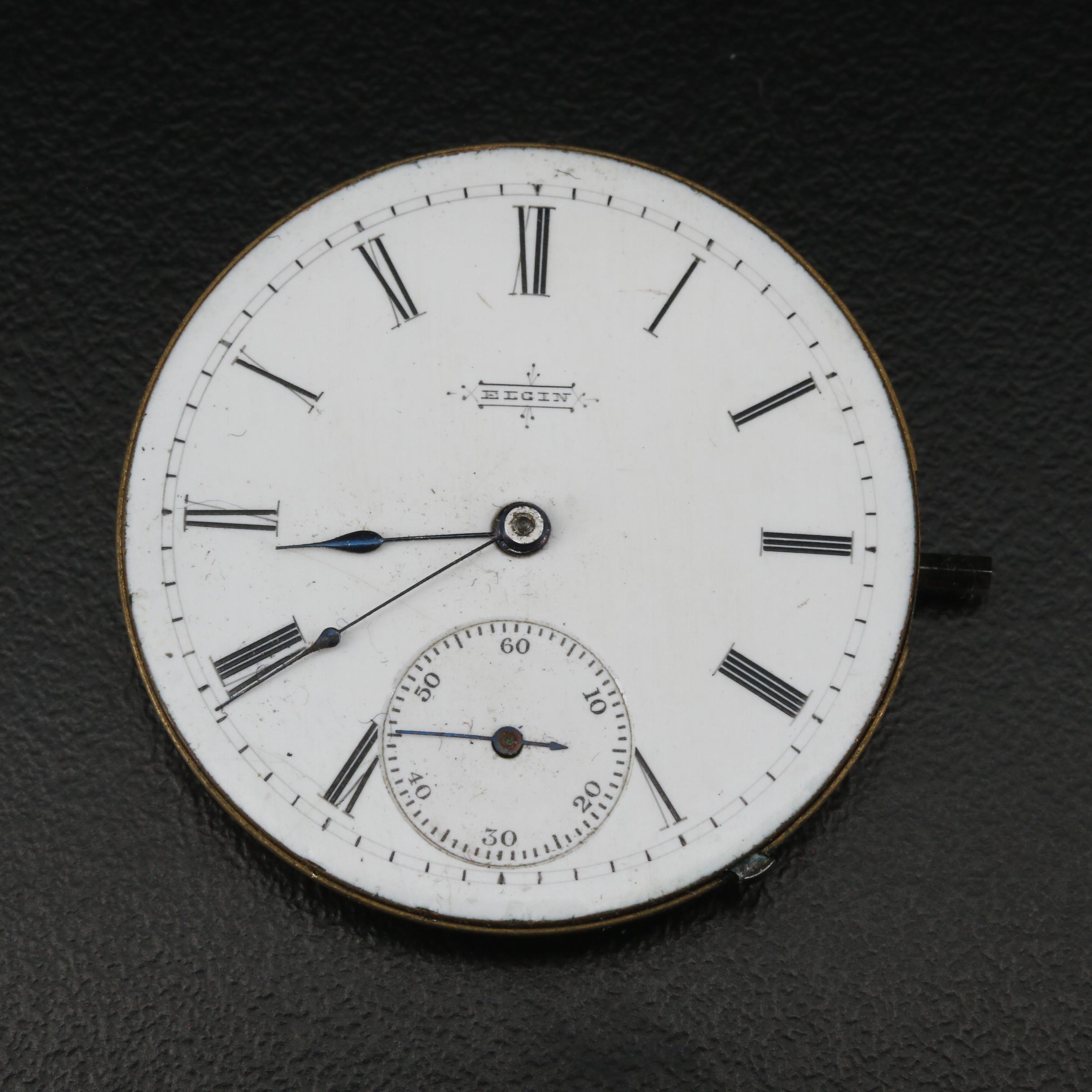 Elgin Pocket Watch Movements