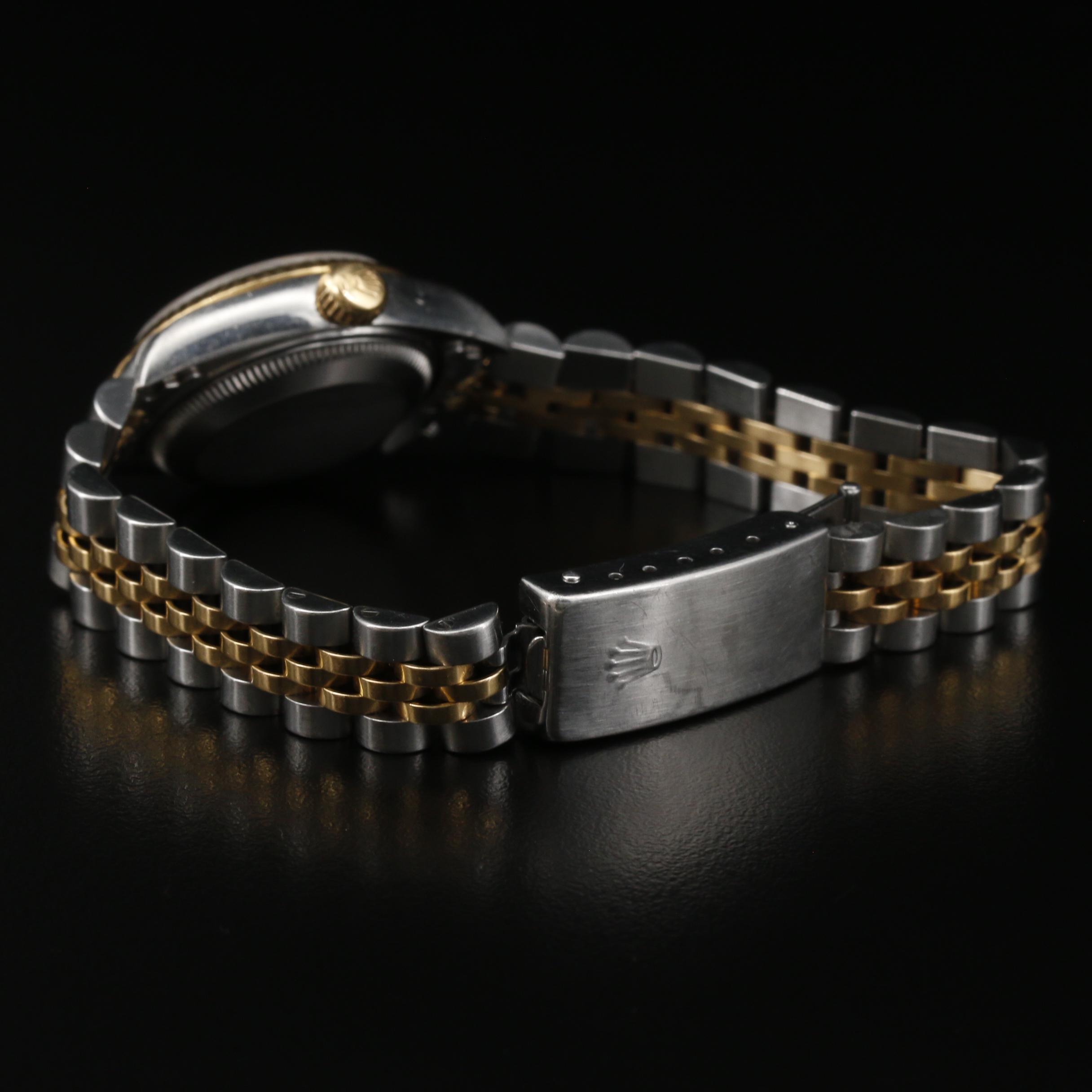 1996 Rolex Datejust 18K and Stainless Steel Automatic Watch