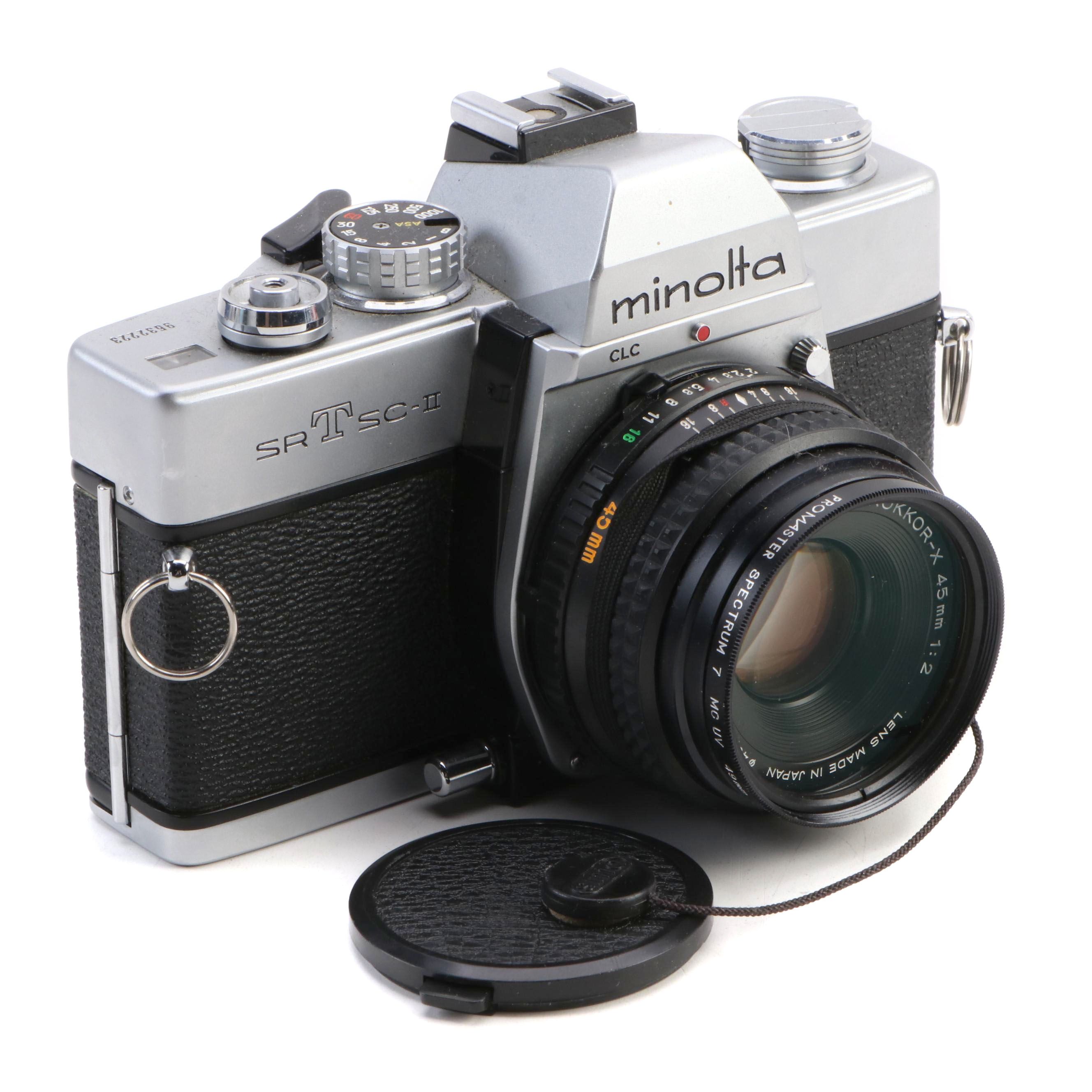 Minolta SRT SC-II Camera, Late 20th Century