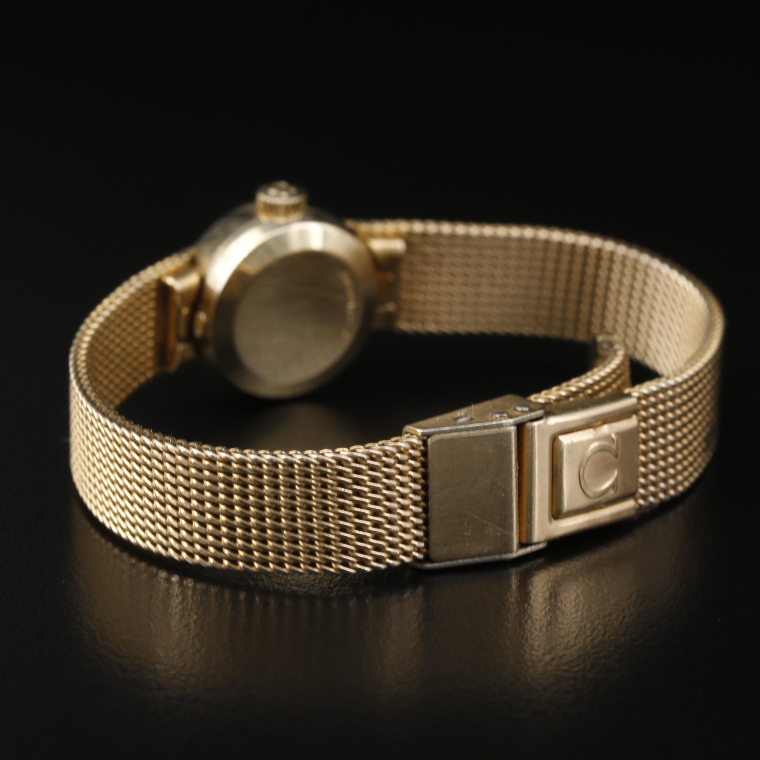 1970 Omega Ladymatic 14K Gold Filled Automatic Watch