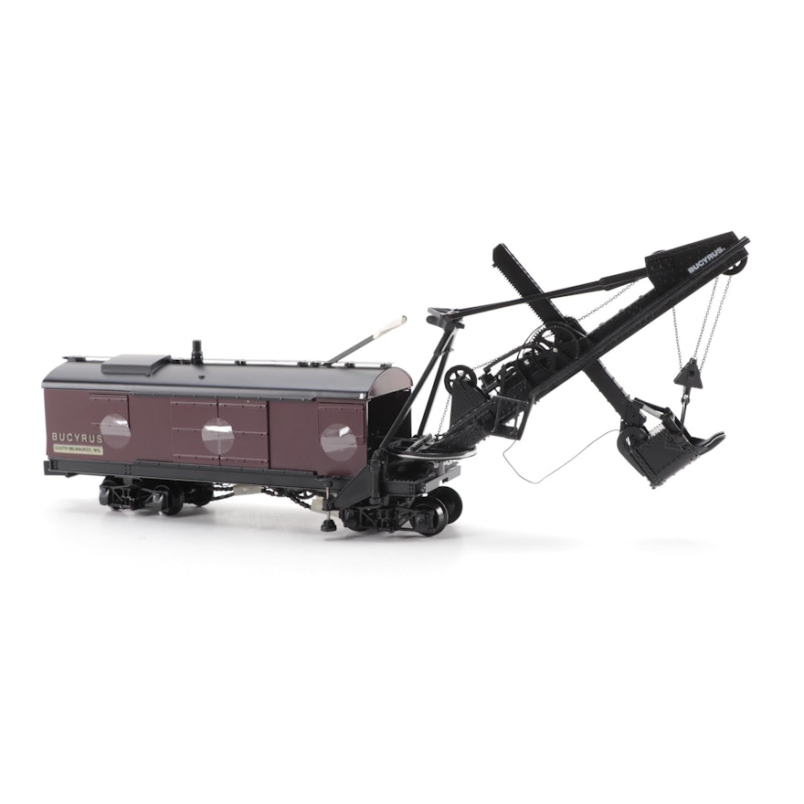 Bucyrus Collectible Model Steam Shovel Train Car