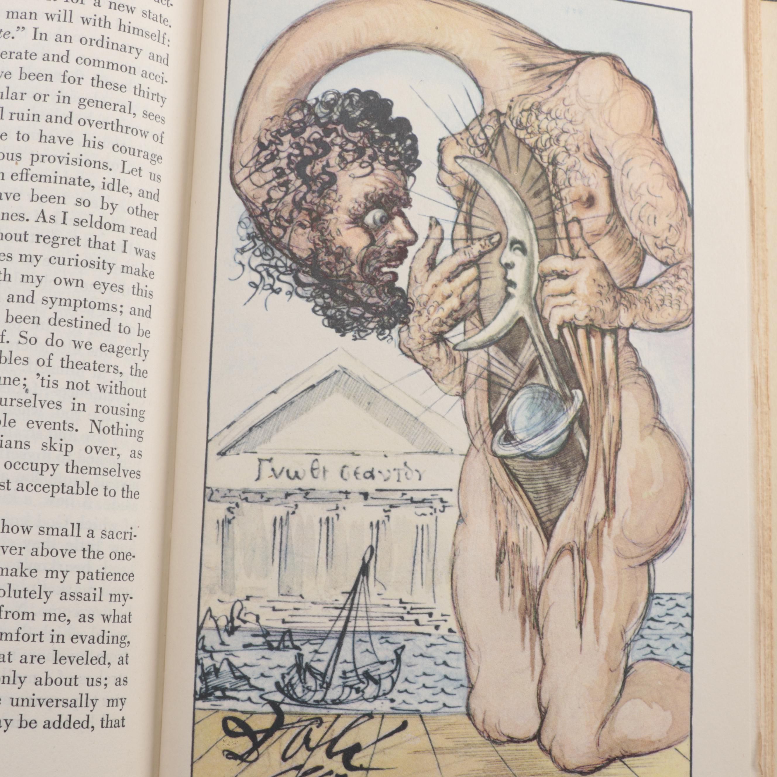 Salvador Dalí Illustrated "Essays of Michel de Montaigne" and More