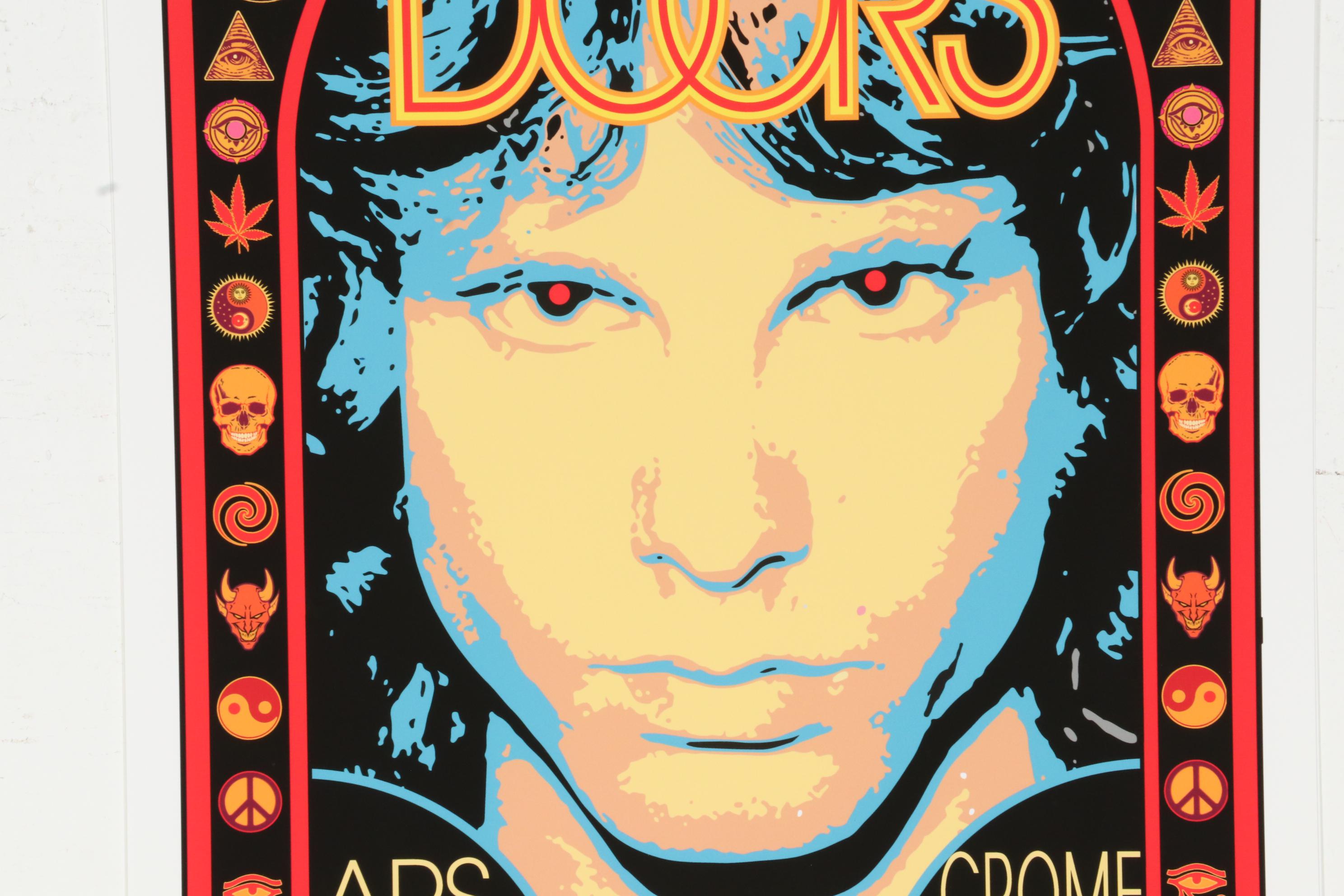 David Edward Byrd Giclée "The Doors - Debut - Fillmore East - 1968", 2020