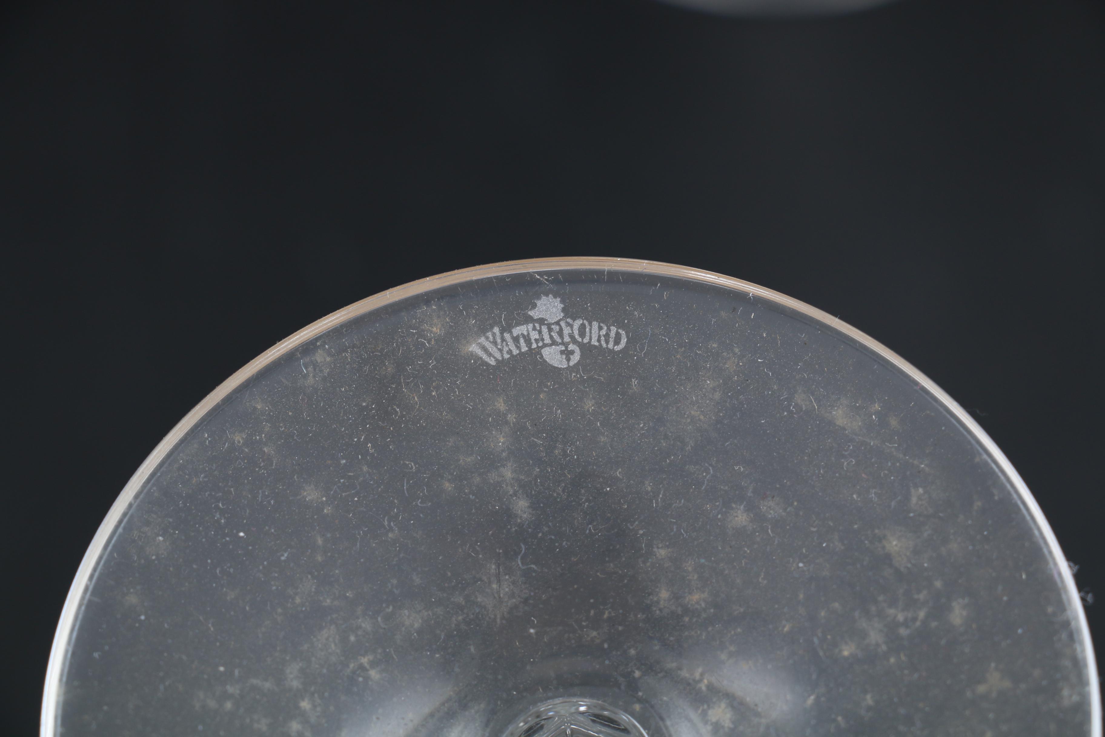 Waterford "Millennium Series" Peace Toasting Flutes, Late 20th-Early 21st C.