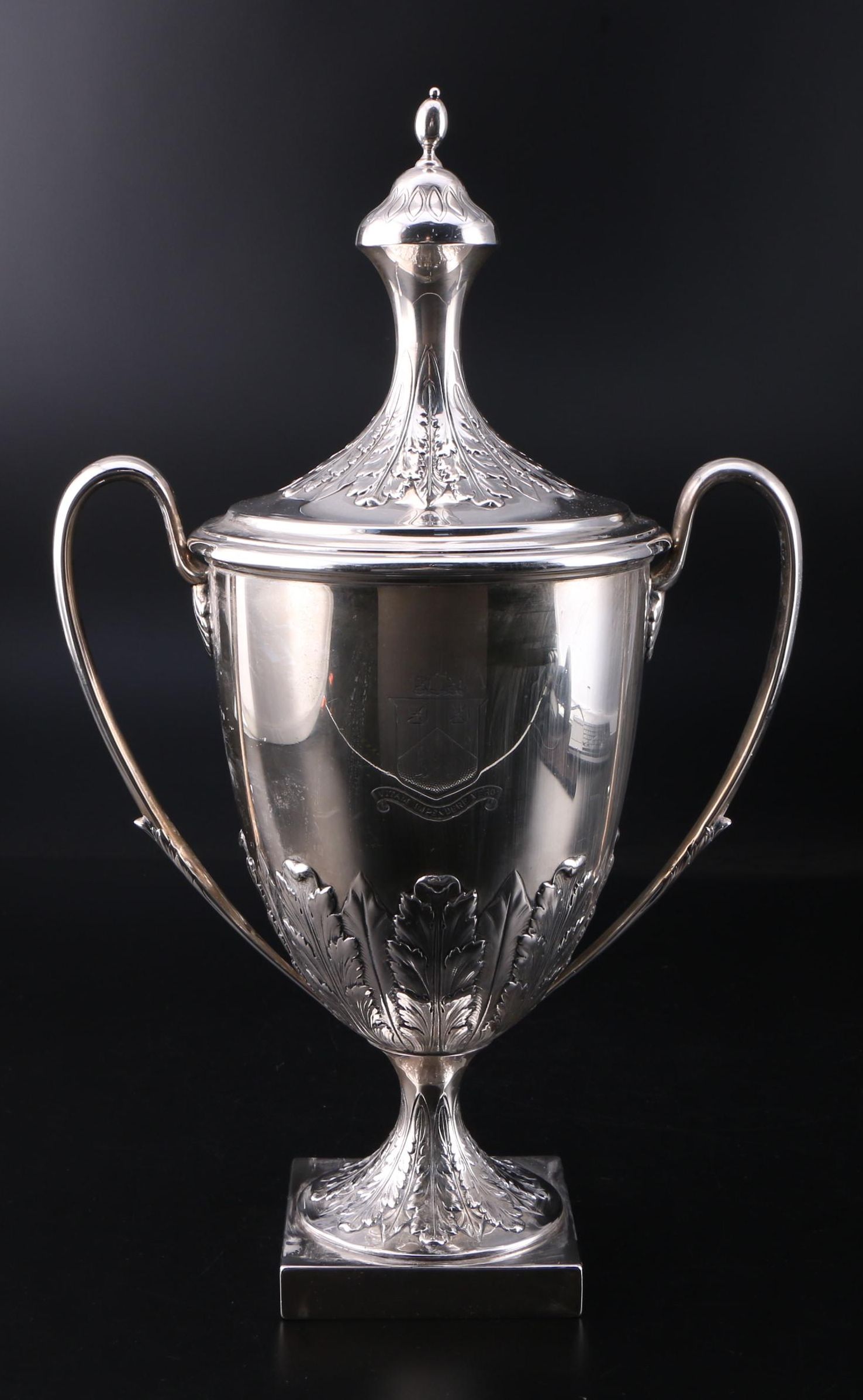 Edward Barnard and Sons of London Sterling Silver Urn, 1906