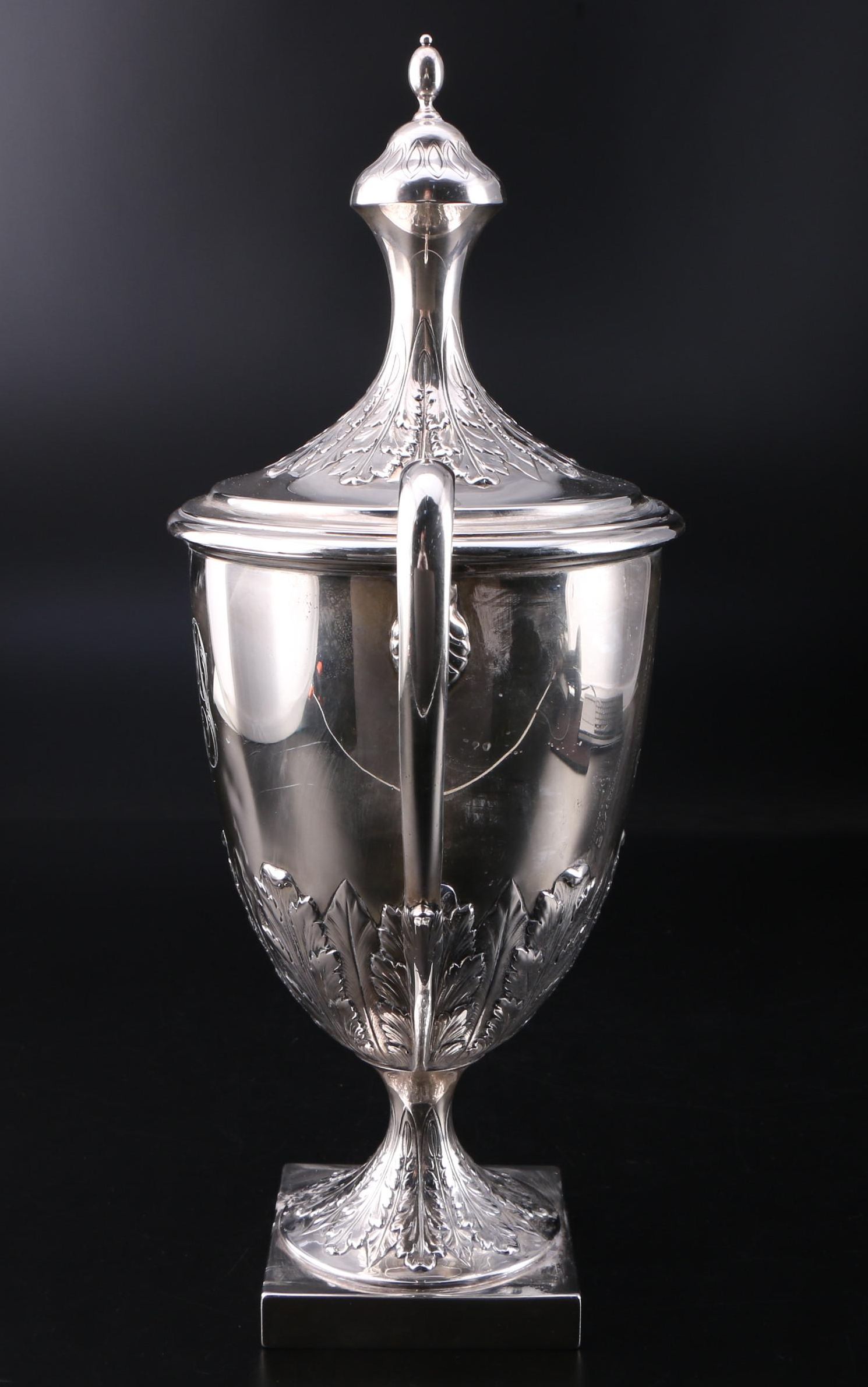 Edward Barnard and Sons of London Sterling Silver Urn, 1906