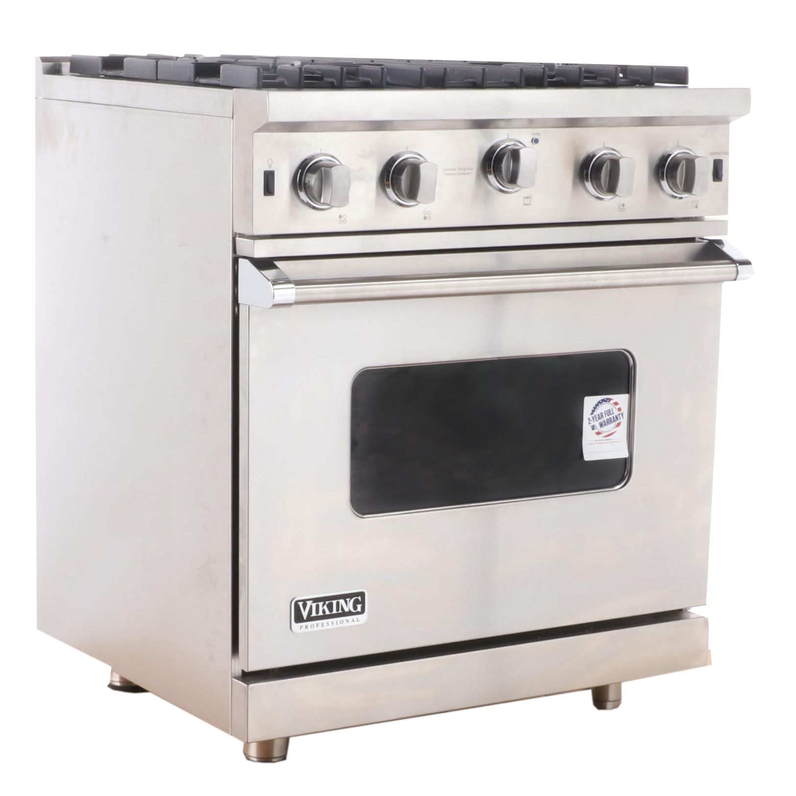 Viking 30" Stainless Steel Gas Single Oven Range