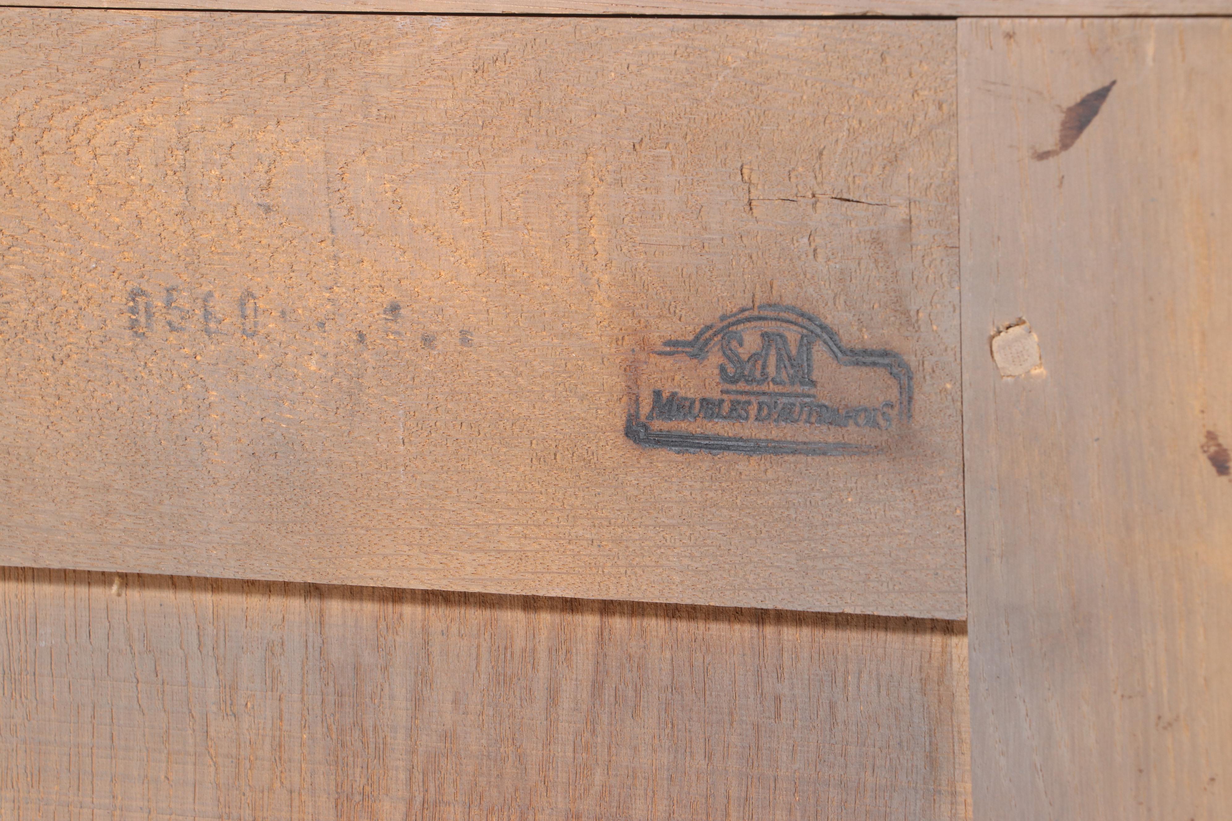 SdM Meubles D'Autrefois Oak Cabinet