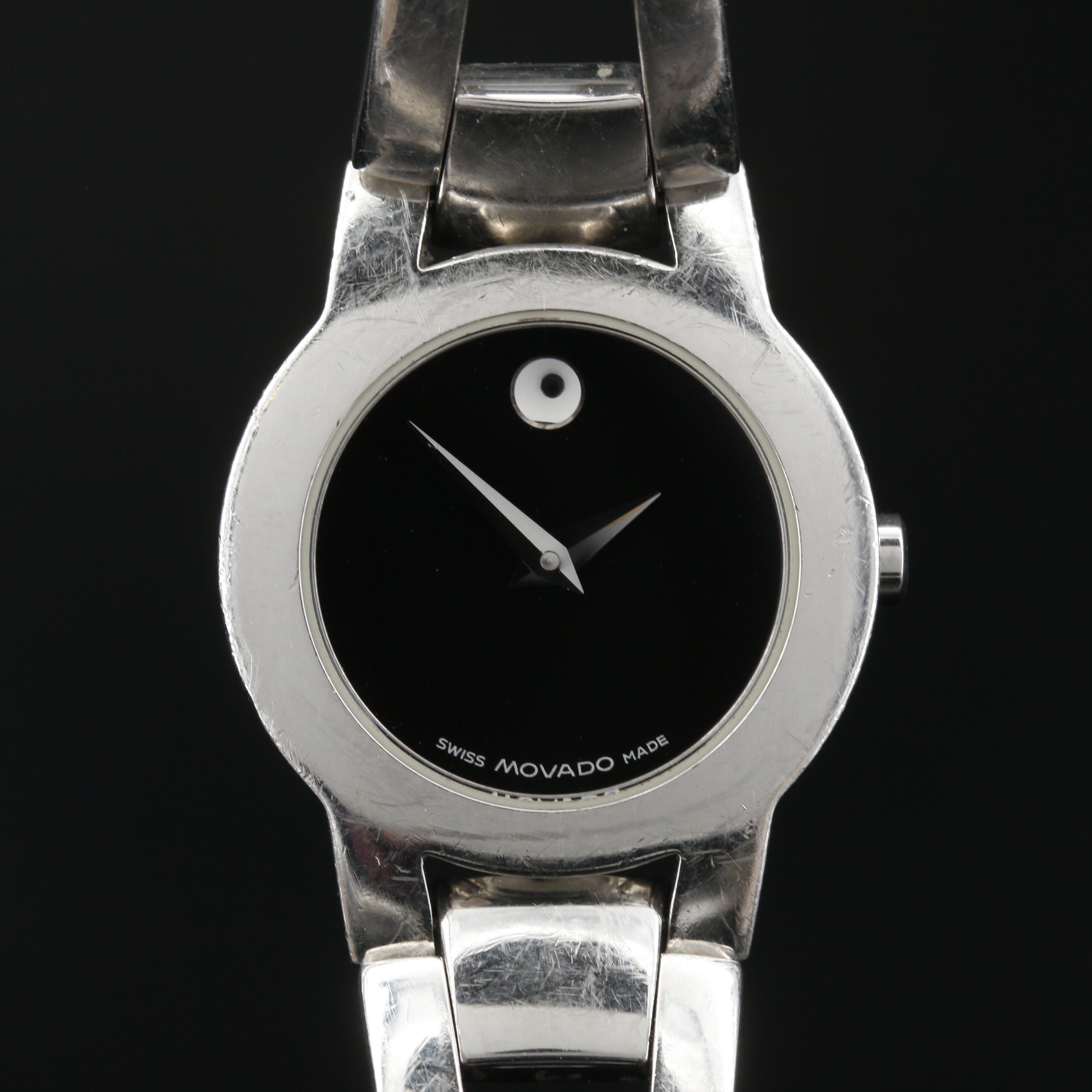 Movado Amorosa Stainless Steel Quartz Watch