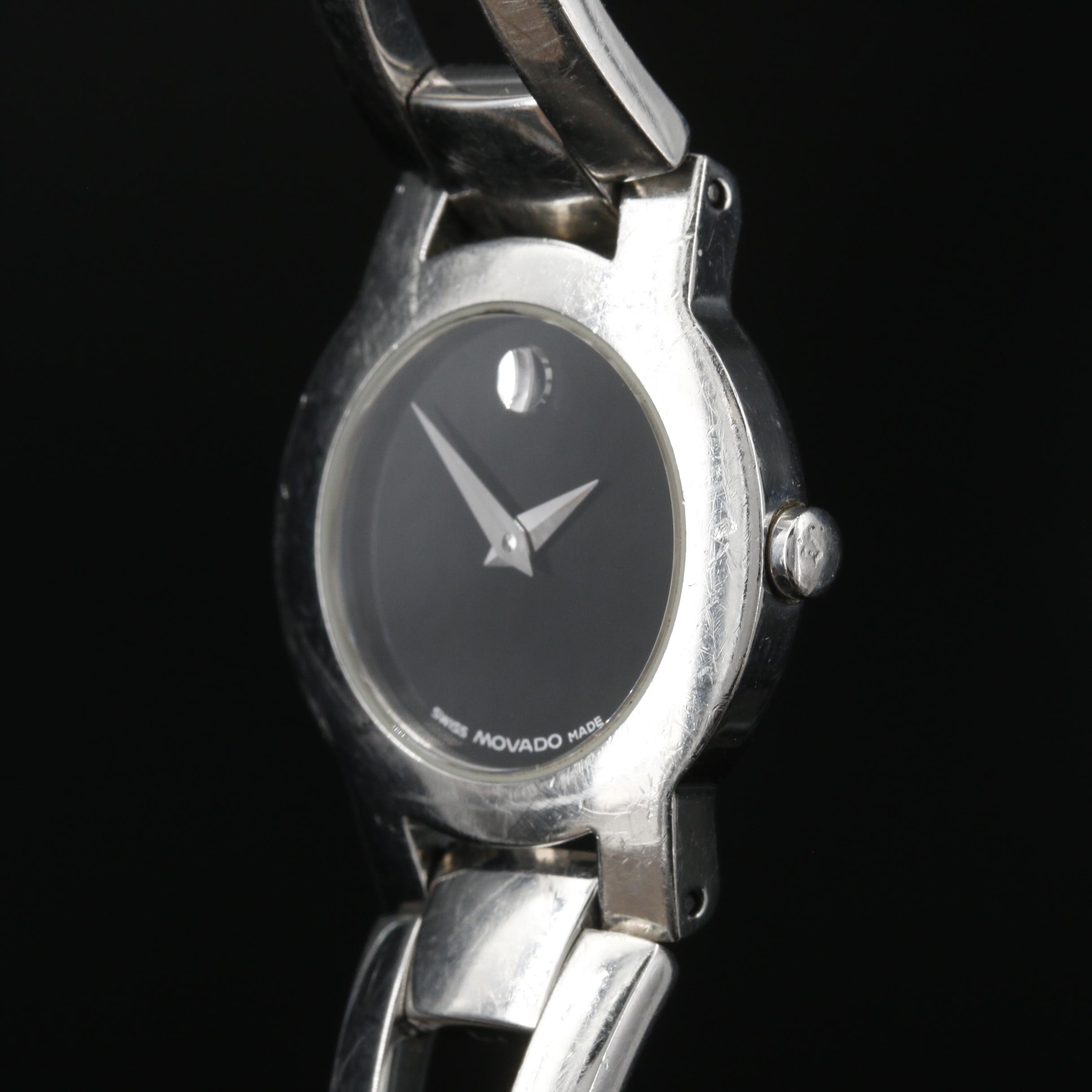 Movado Amorosa Stainless Steel Quartz Watch