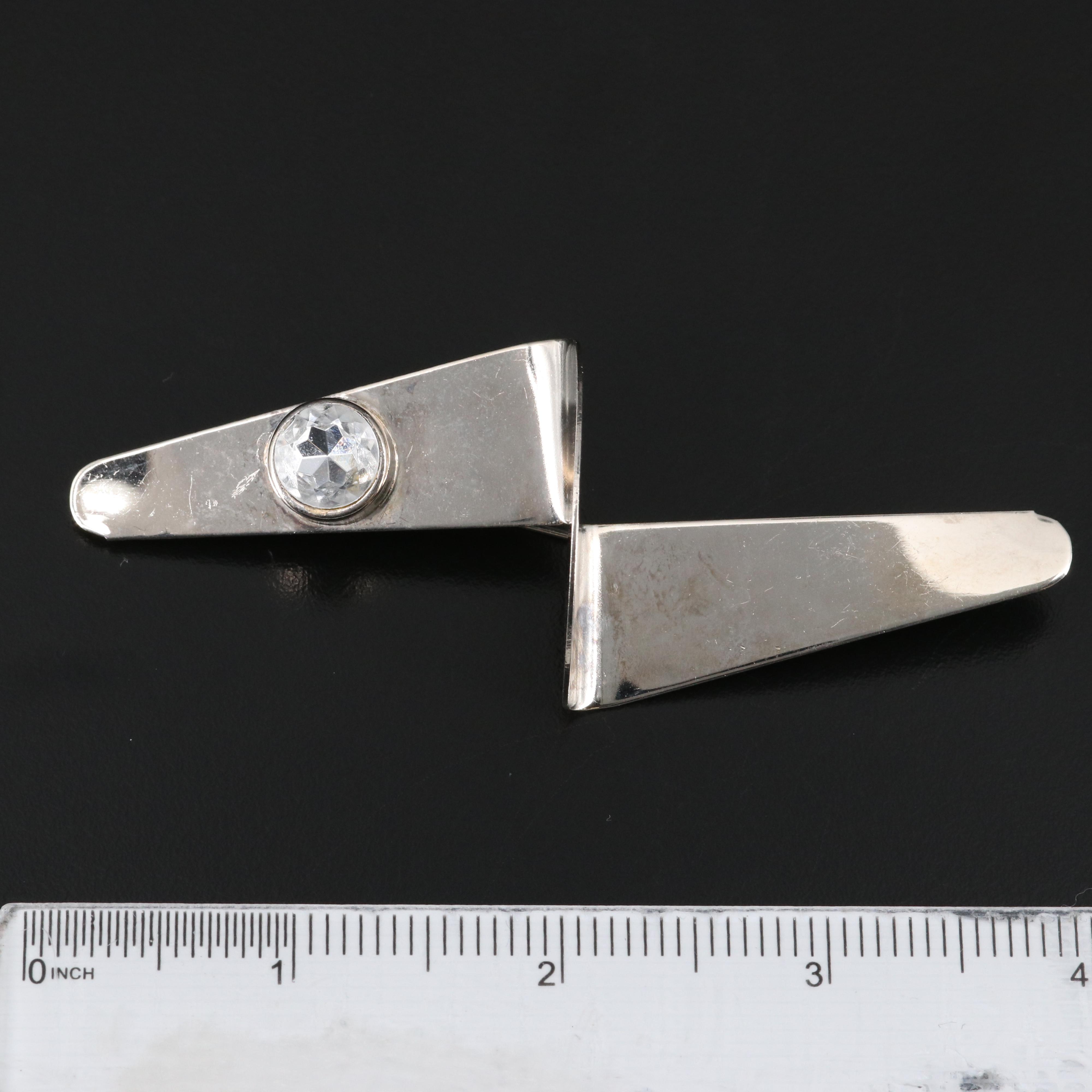 Modern Brooches Featuring Glass