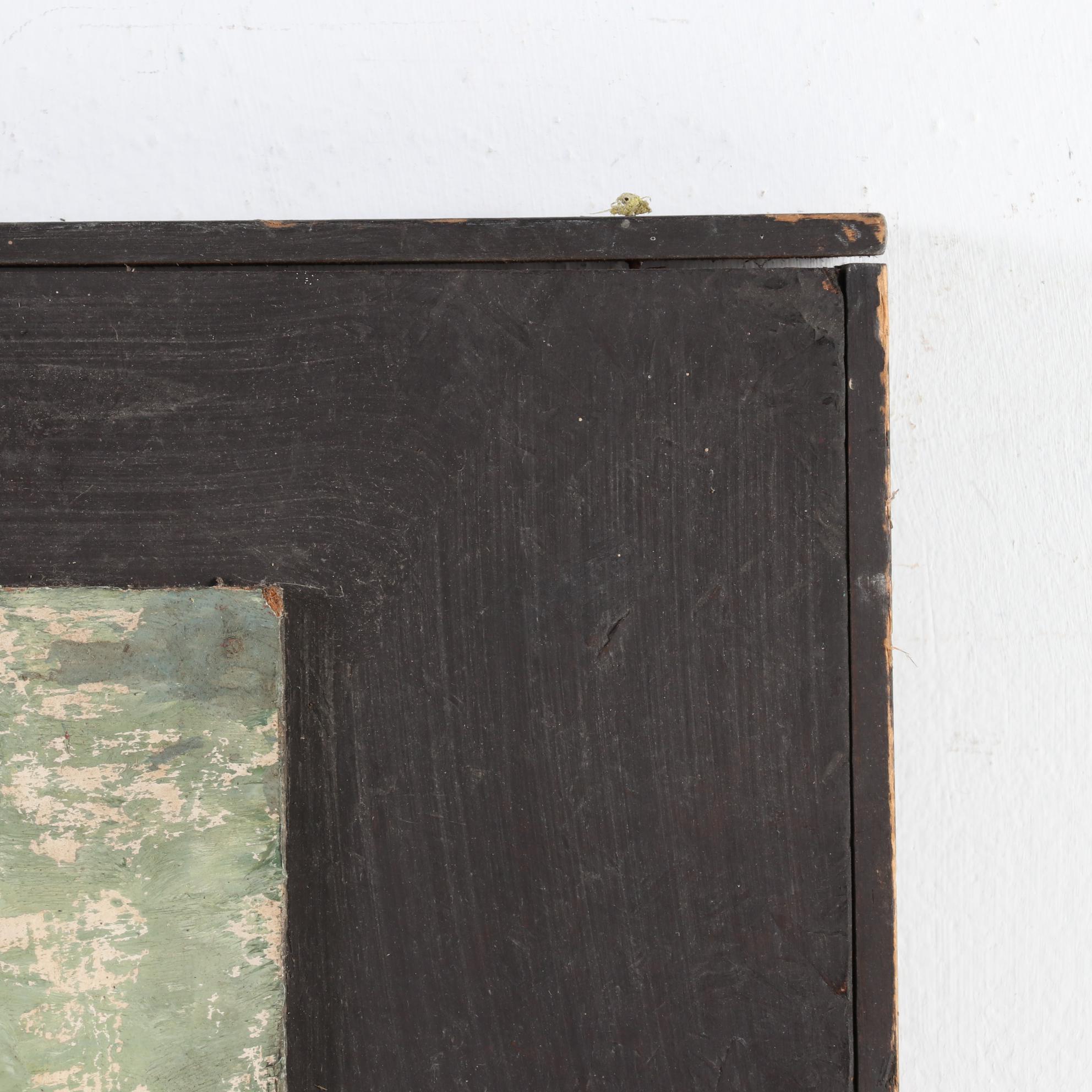 Louise Pershing Impasto Oil Painting, Mid-20th Century