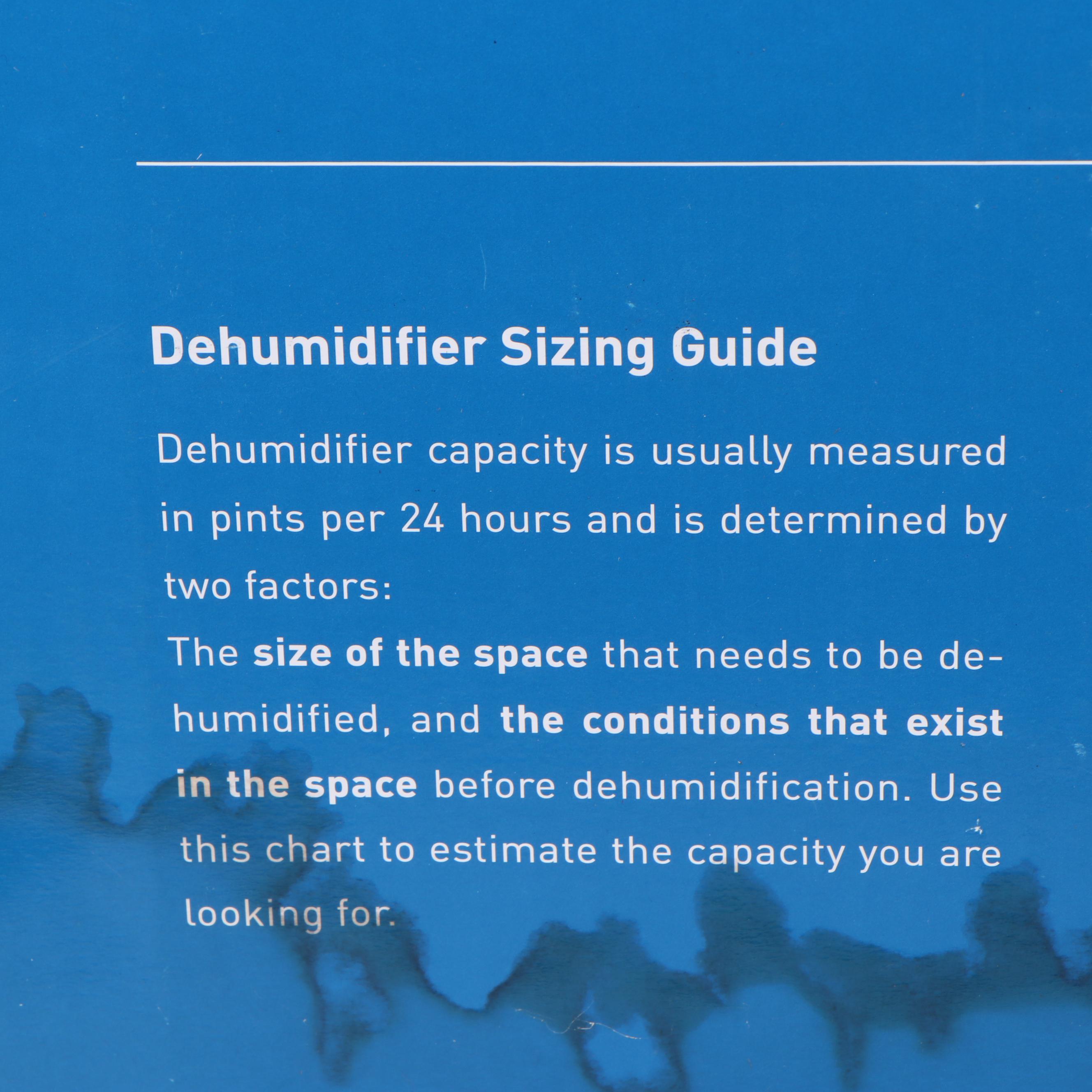 Friedrich Floor Standing Dehumidifier