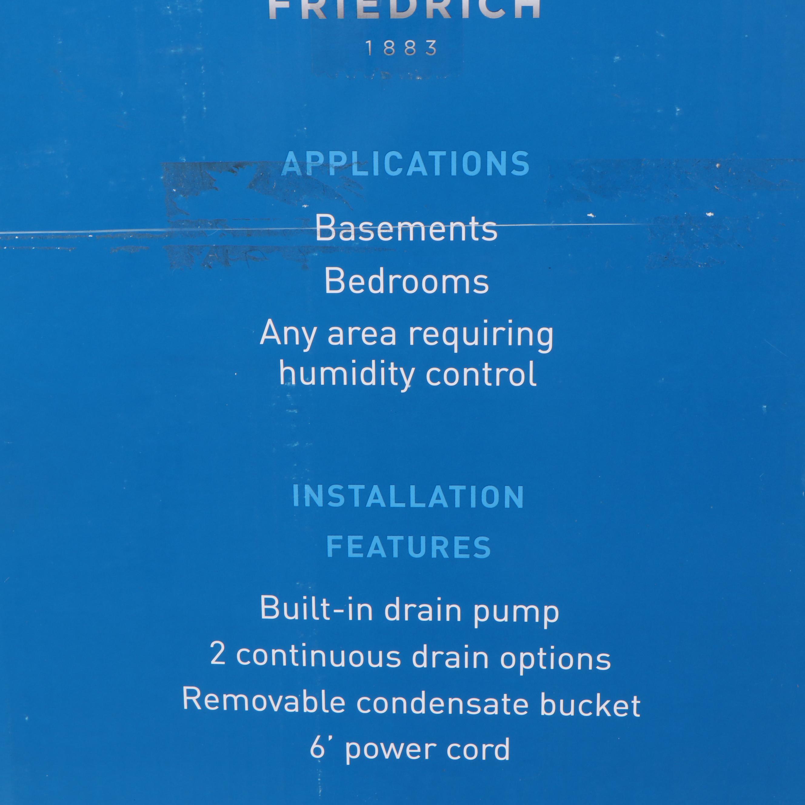 Friedrich Floor Standing Dehumidifier