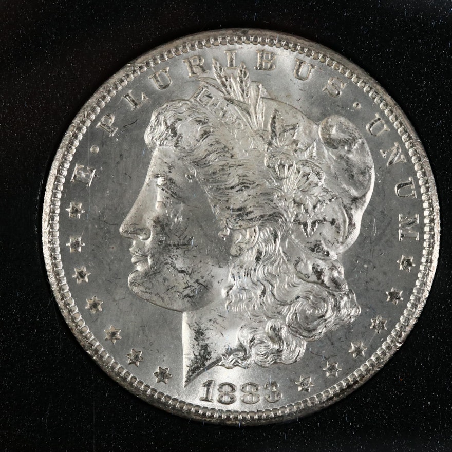 GSA 1883-CC Morgan Silver Dollar with Presentation Case