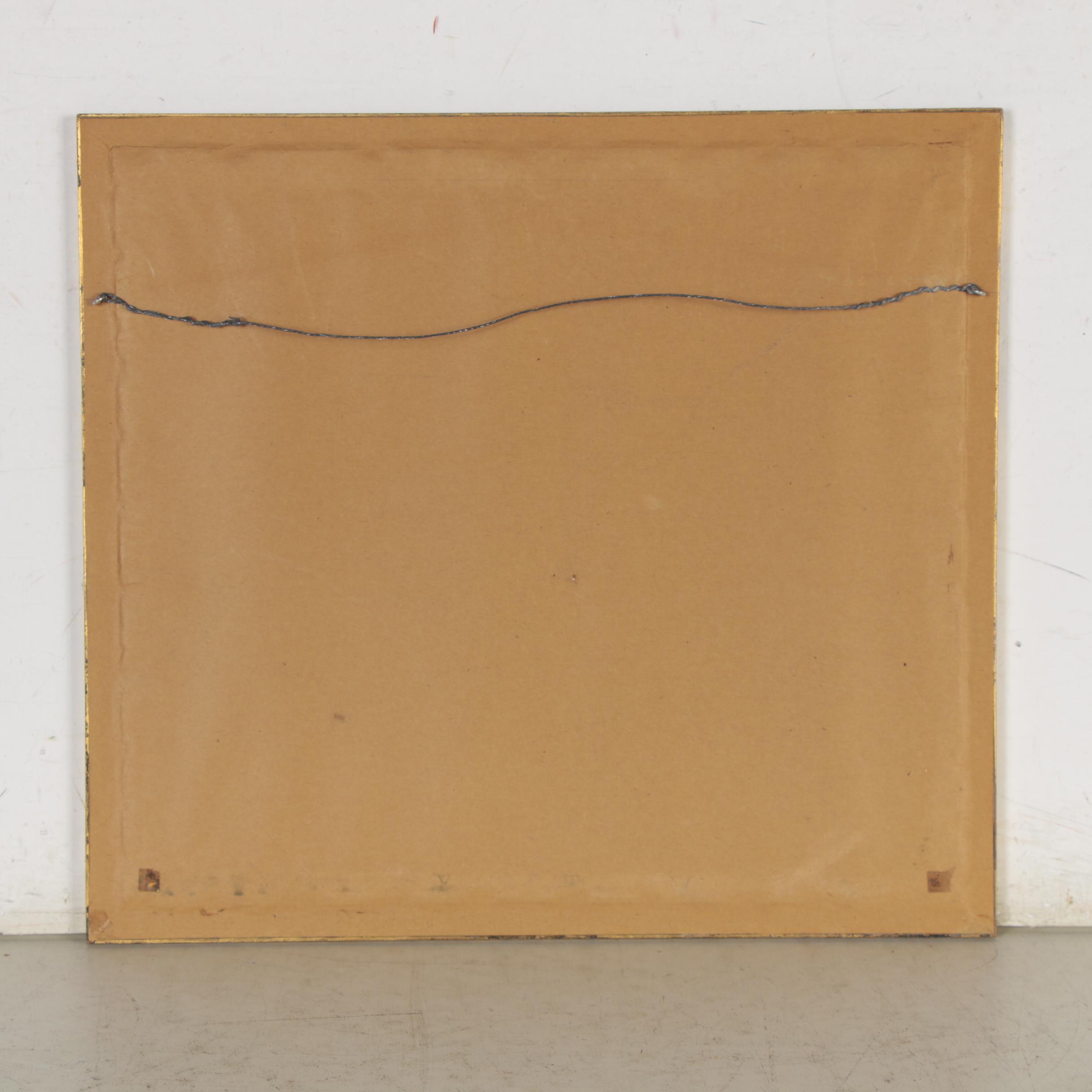 Letha Gaskins Impressionist Style Watercolor Landscape Painting