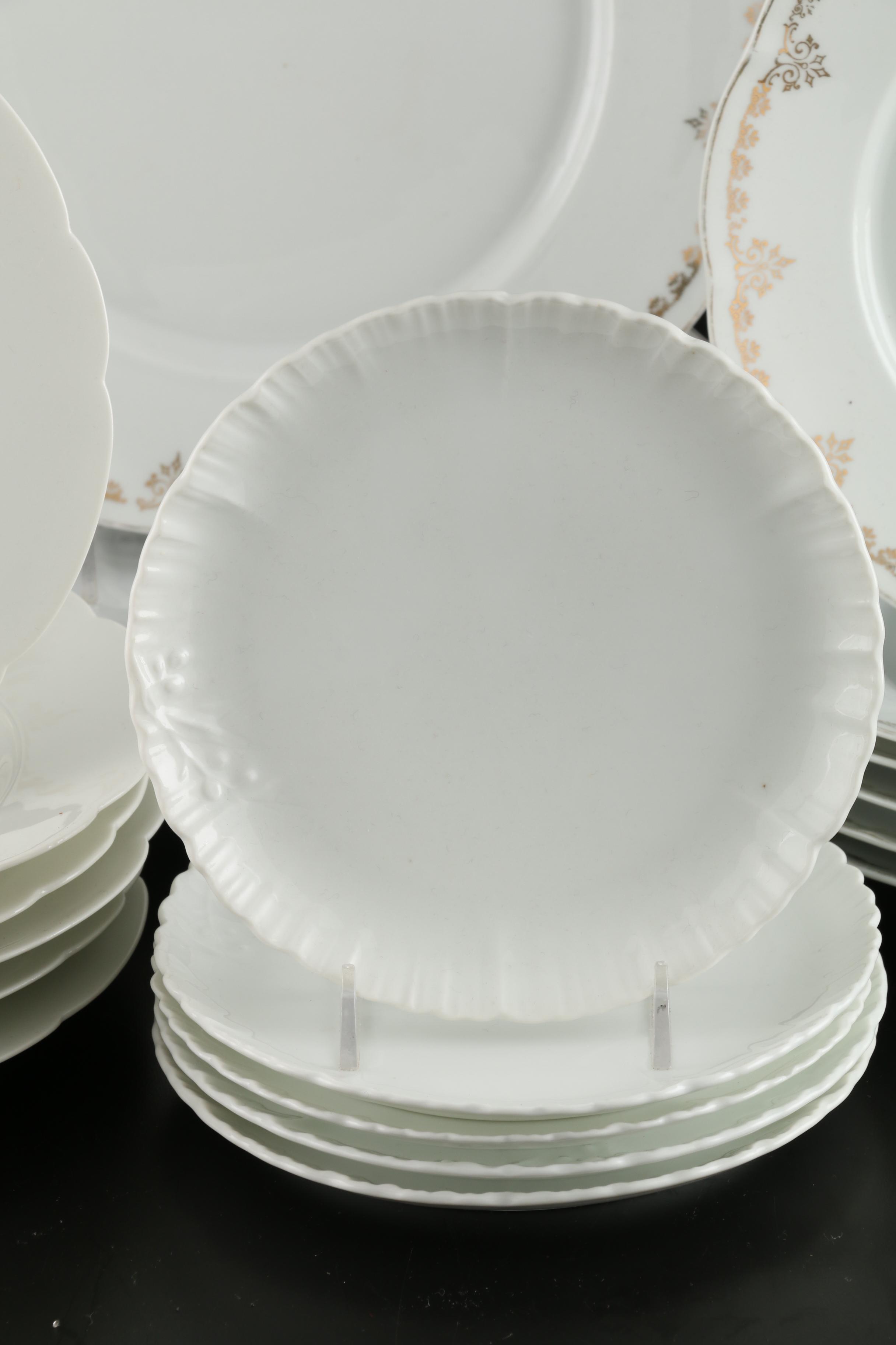 Charles Field Haviland and Victoria Austria Porcelain Plates, Antique