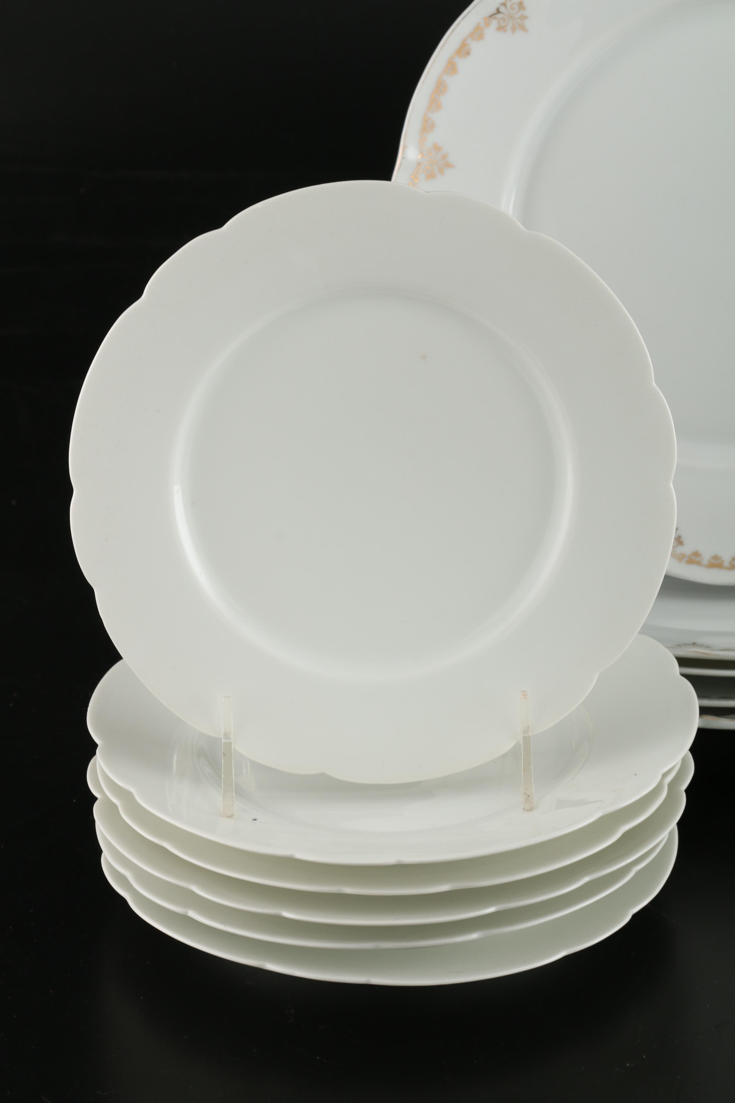 Charles Field Haviland and Victoria Austria Porcelain Plates, Antique