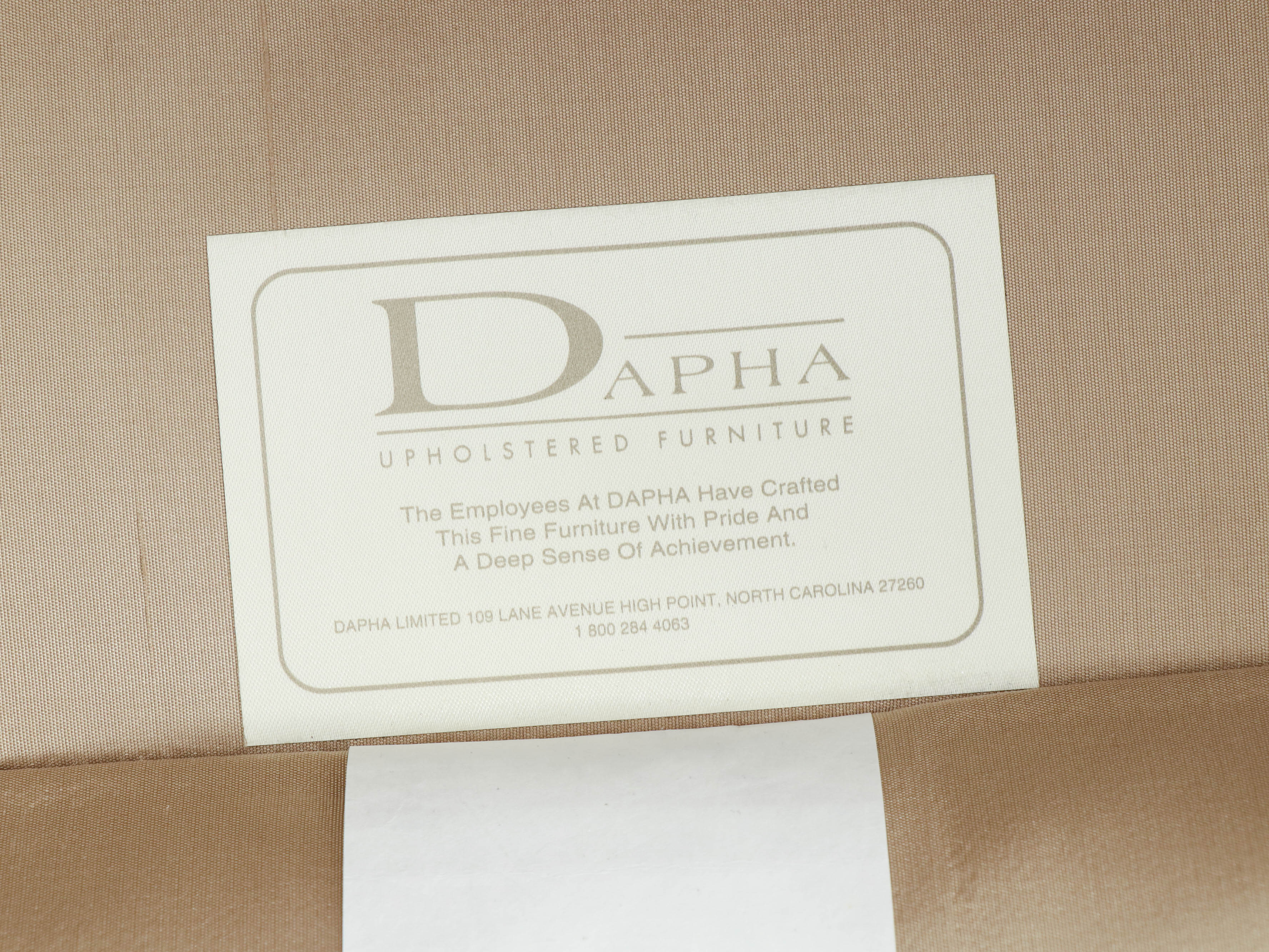 Dapha Silk Upholstered Button-Tufted Armchair with Embroidered Accent Pillow