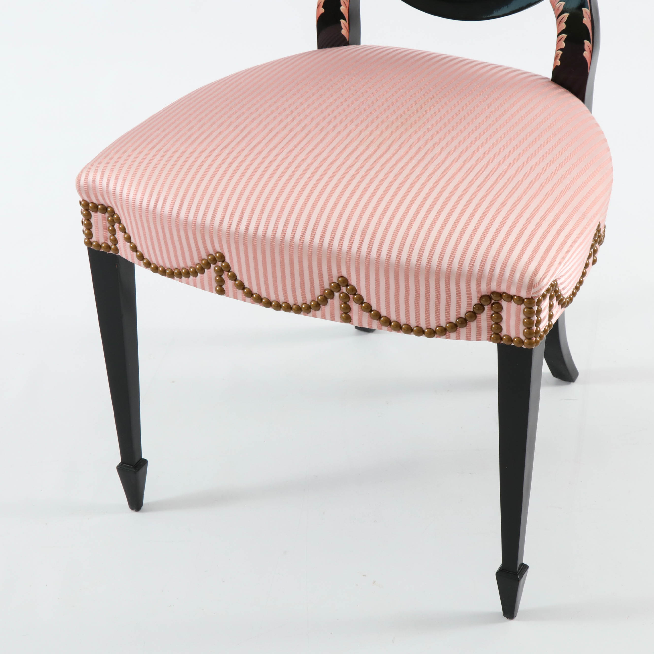 Karges Furniture "Albert and Edwin Collection" Hand-Painted Side Chair